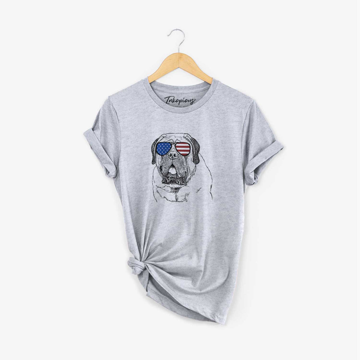 USA Jed the English Mastiff - Unisex Crewneck
