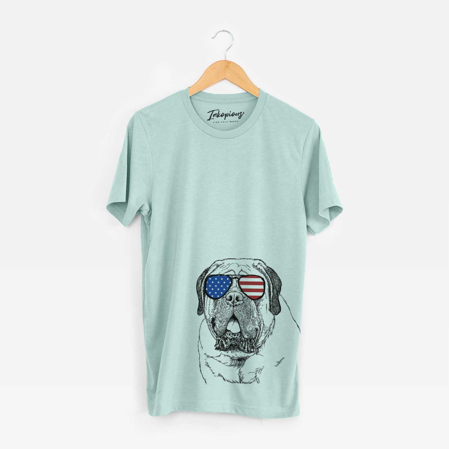 USA Jed the English Mastiff - Unisex Crewneck
