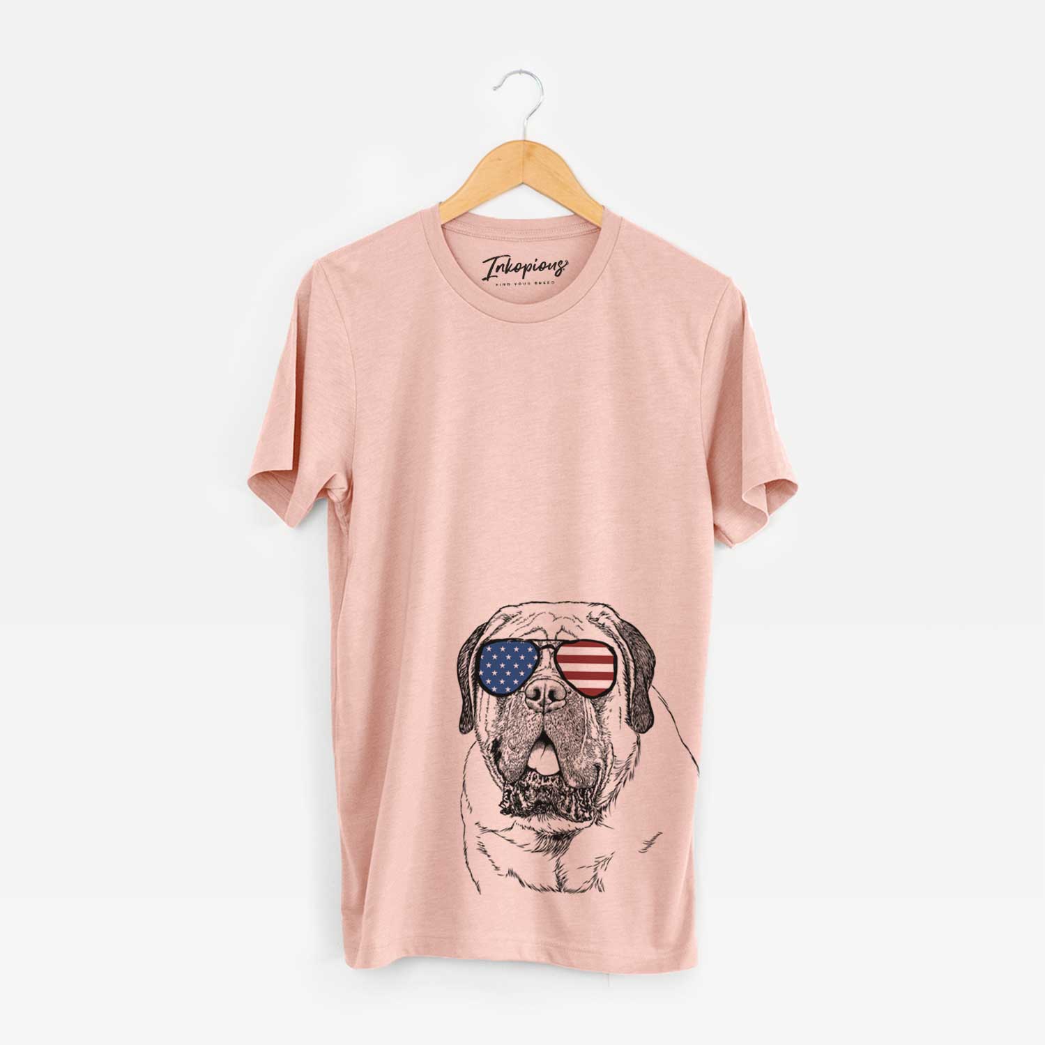 USA Jed the English Mastiff - Unisex Crewneck