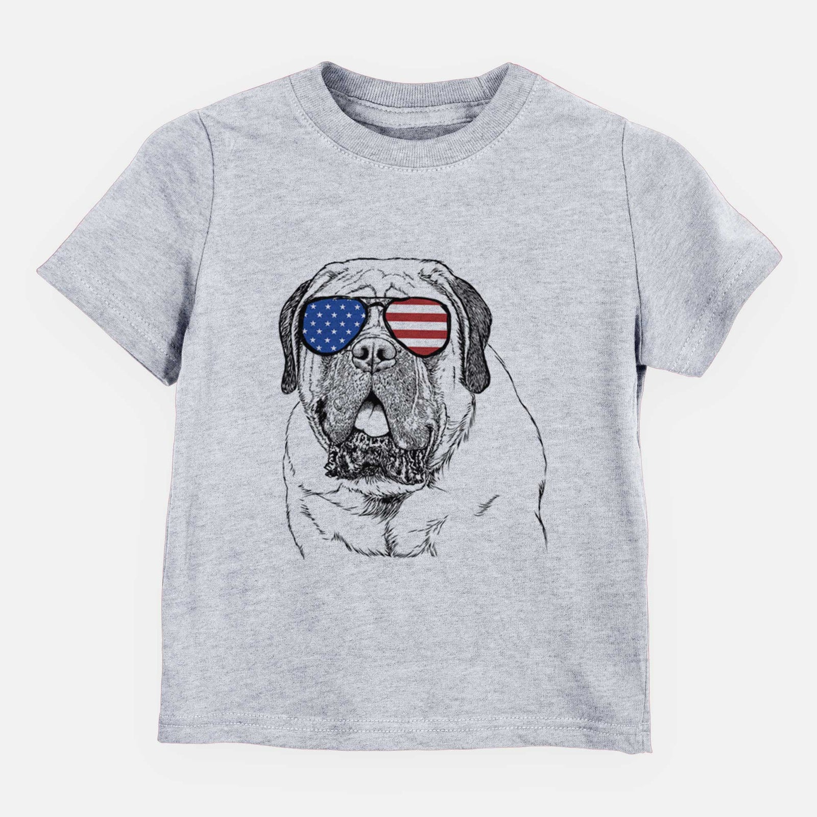 USA Jed the English Mastiff - Kids/Youth/Toddler Shirt