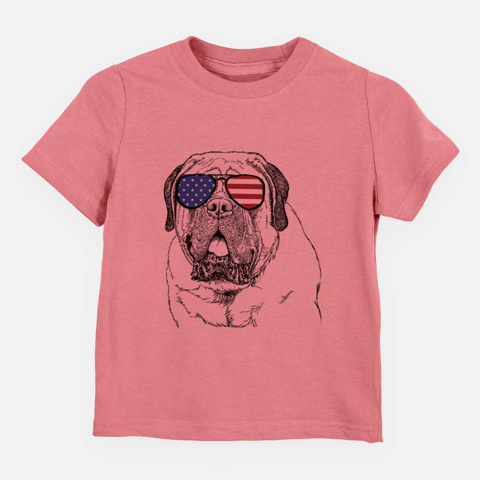 USA Jed the English Mastiff - Kids/Youth/Toddler Shirt