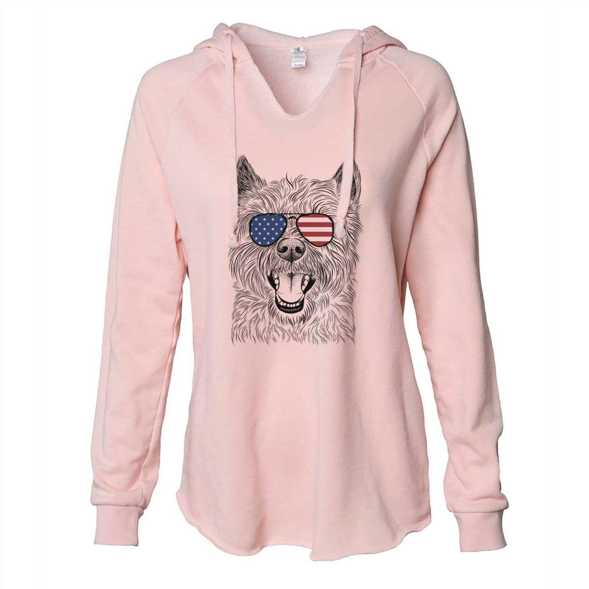 USA Jeff the Cairn Terrier - Cali Wave Hooded Sweatshirt