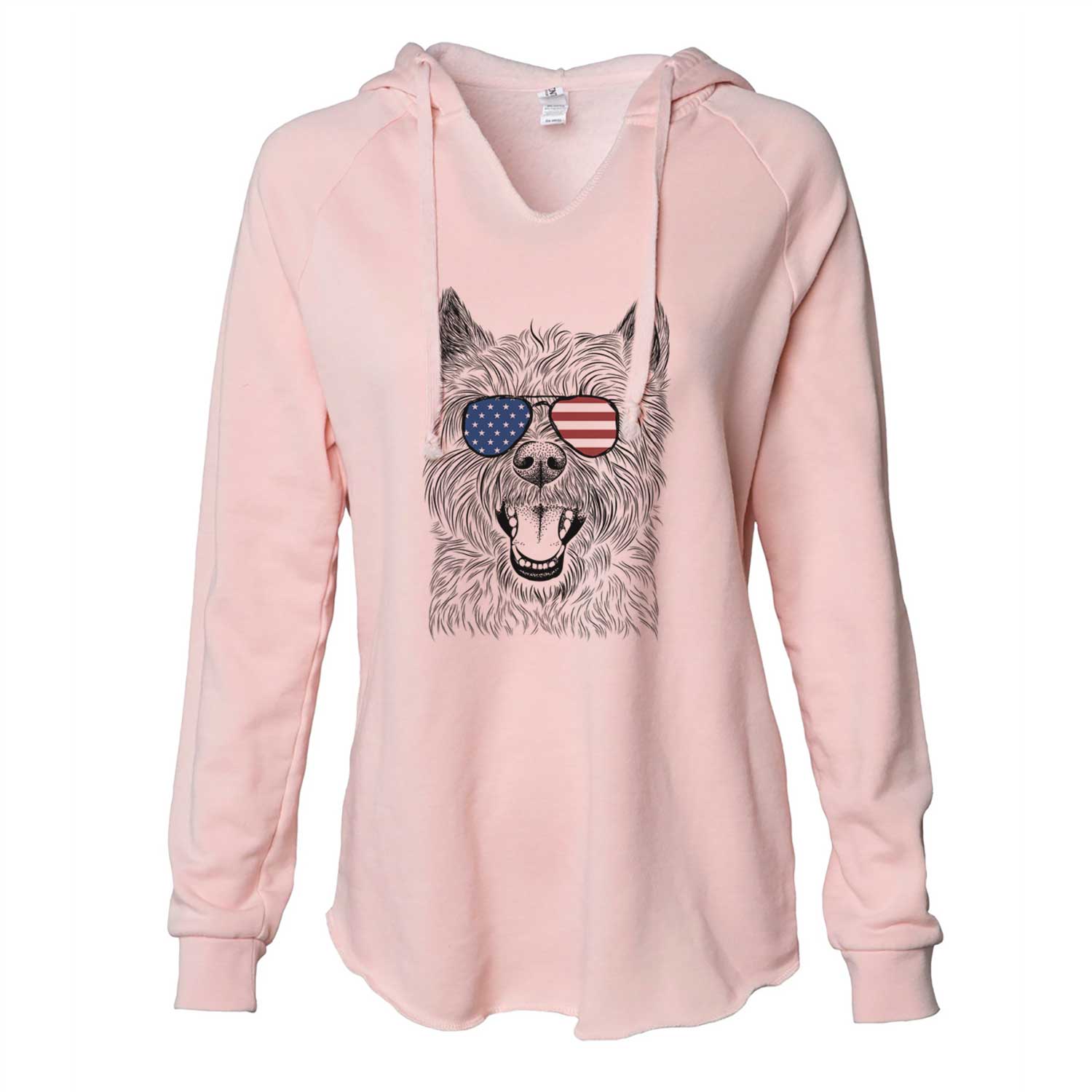 USA Jeff the Cairn Terrier - Cali Wave Hooded Sweatshirt