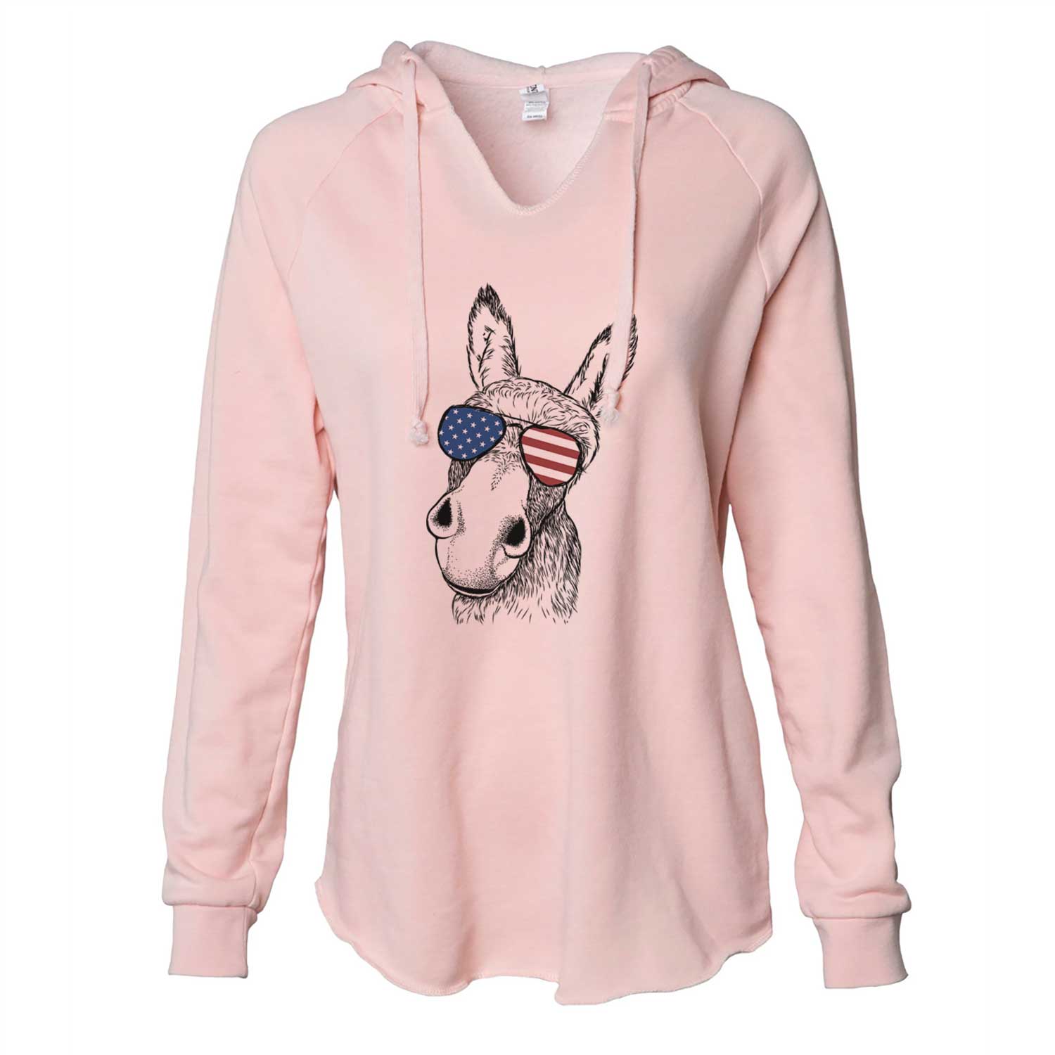 USA Jenny the Donkey - Cali Wave Hooded Sweatshirt