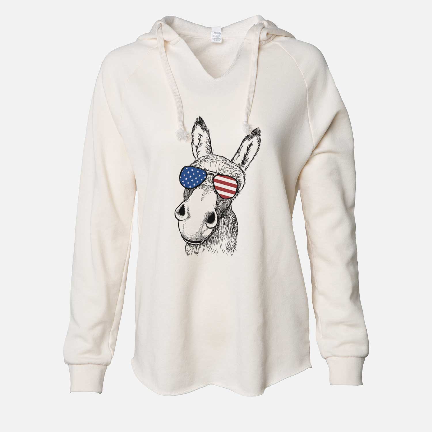 USA Jenny the Donkey - Cali Wave Hooded Sweatshirt