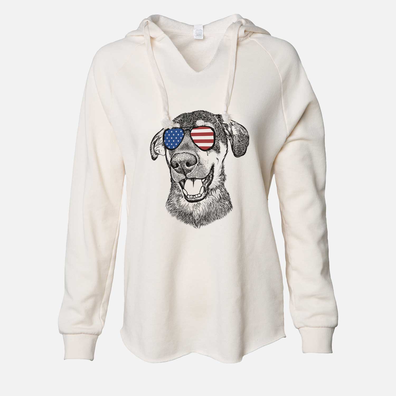 USA Jet the Mixed Breed - Cali Wave Hooded Sweatshirt