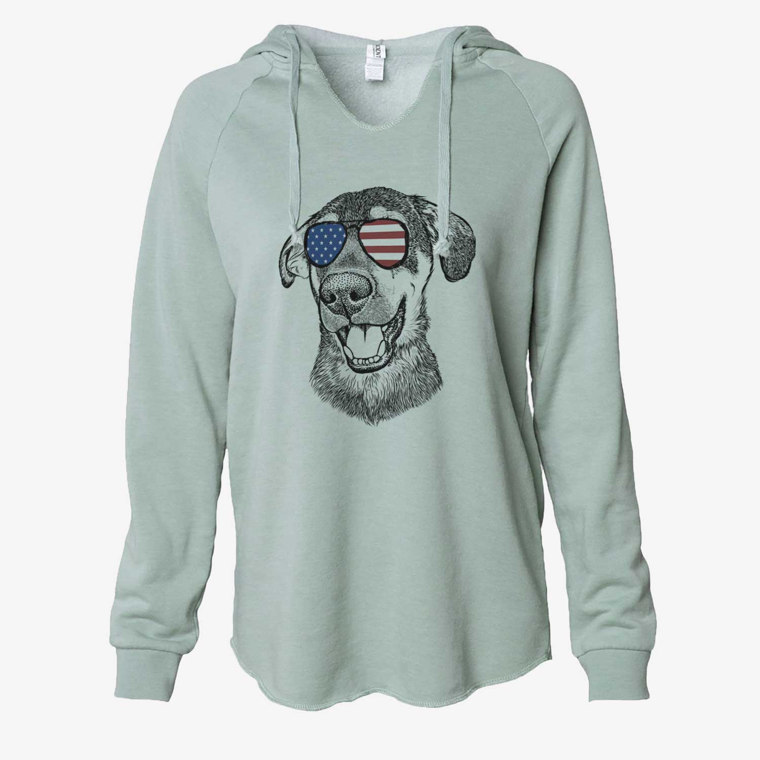 USA Jet the Mixed Breed - Cali Wave Hooded Sweatshirt
