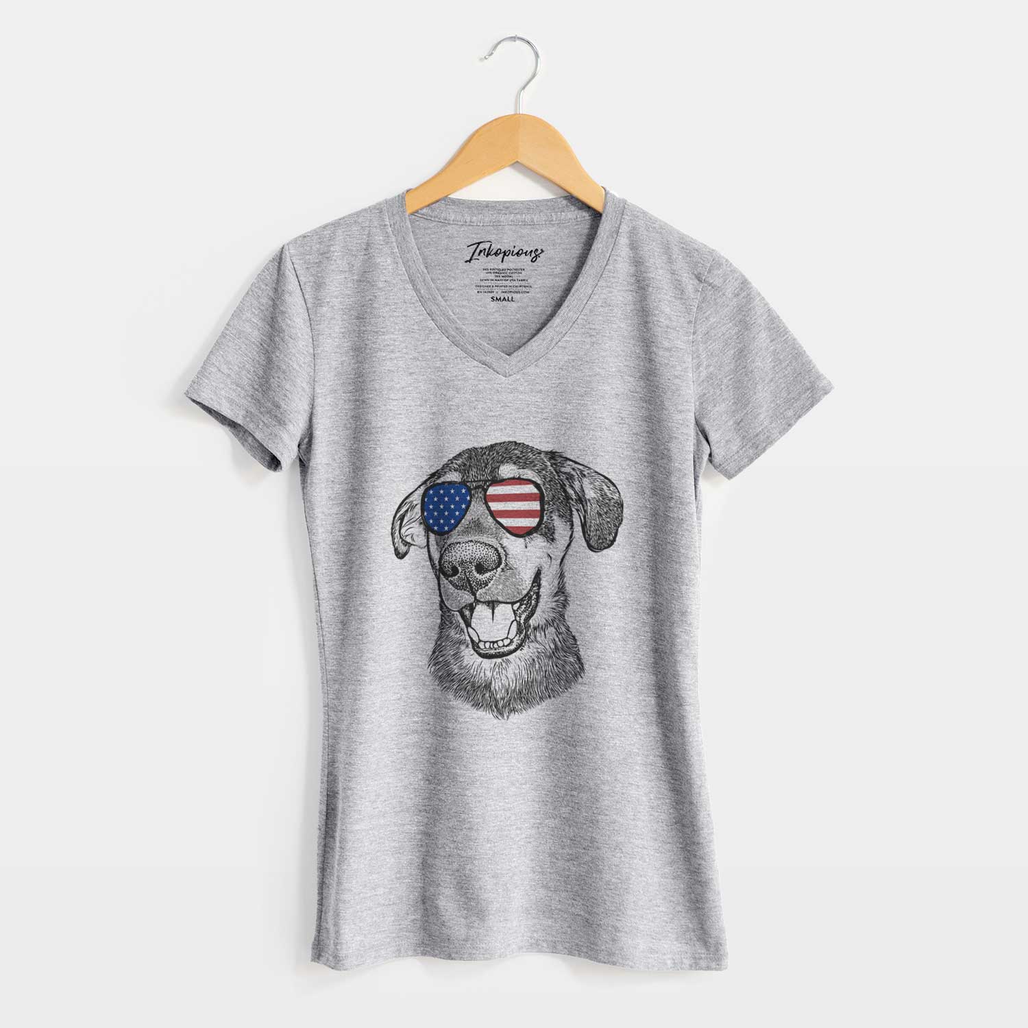 USA Jet the Mixed Breed - Women's Perfect V-neck Shirt