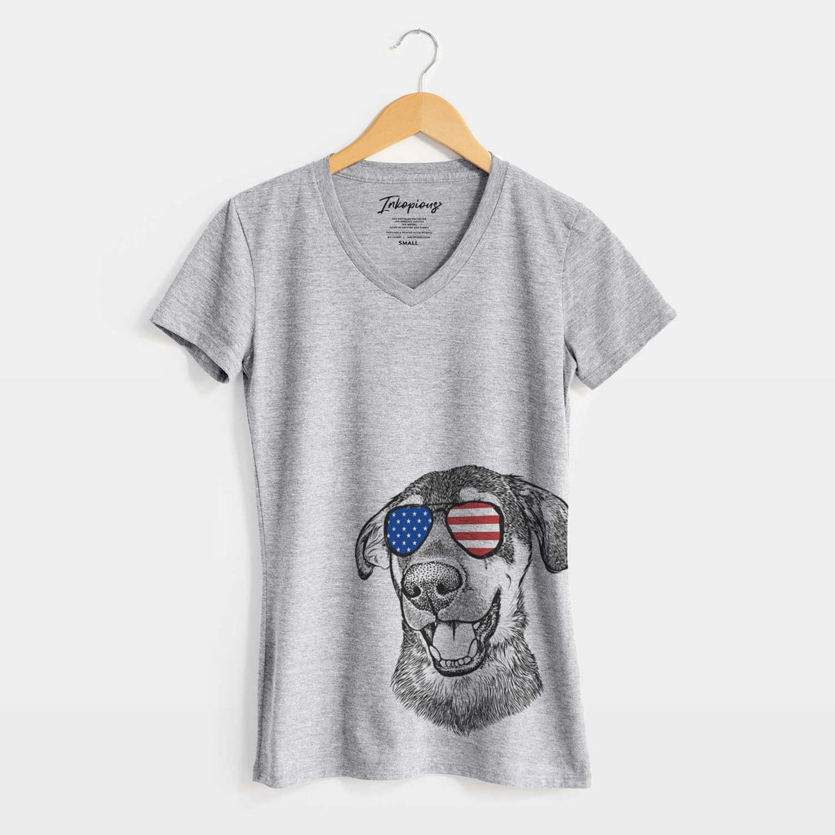 USA Jet the Mixed Breed - Women's Perfect V-neck Shirt