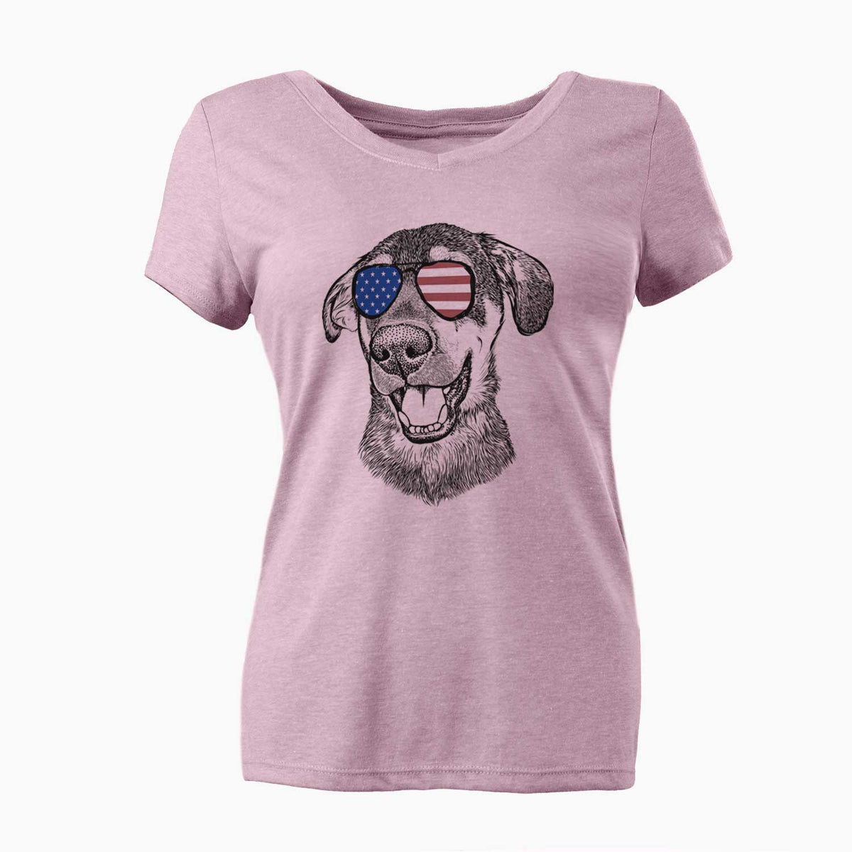 USA Jet the Mixed Breed - Women's Perfect V-neck Shirt