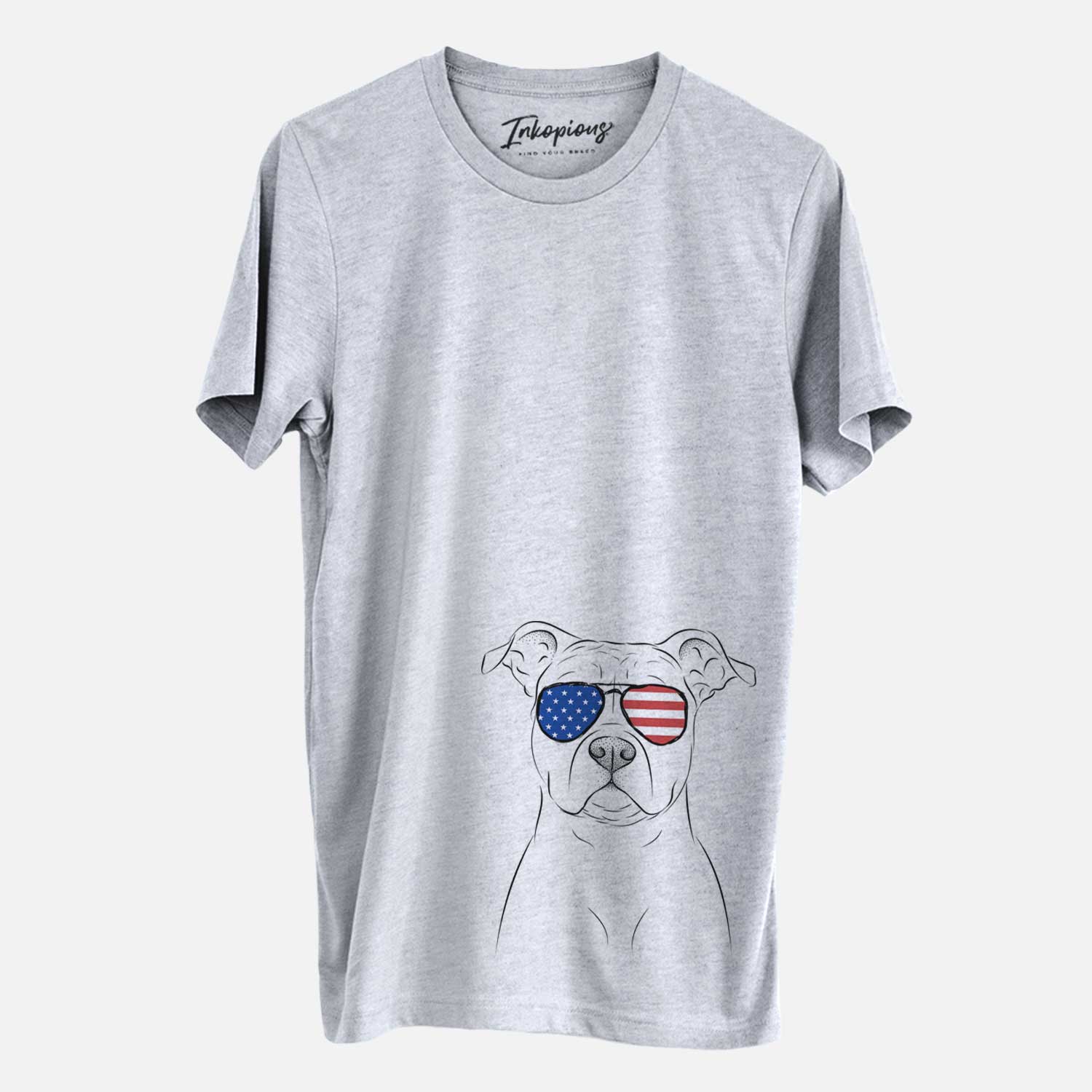 USA Jethro the American Staffordshire Terrier - Unisex Crewneck