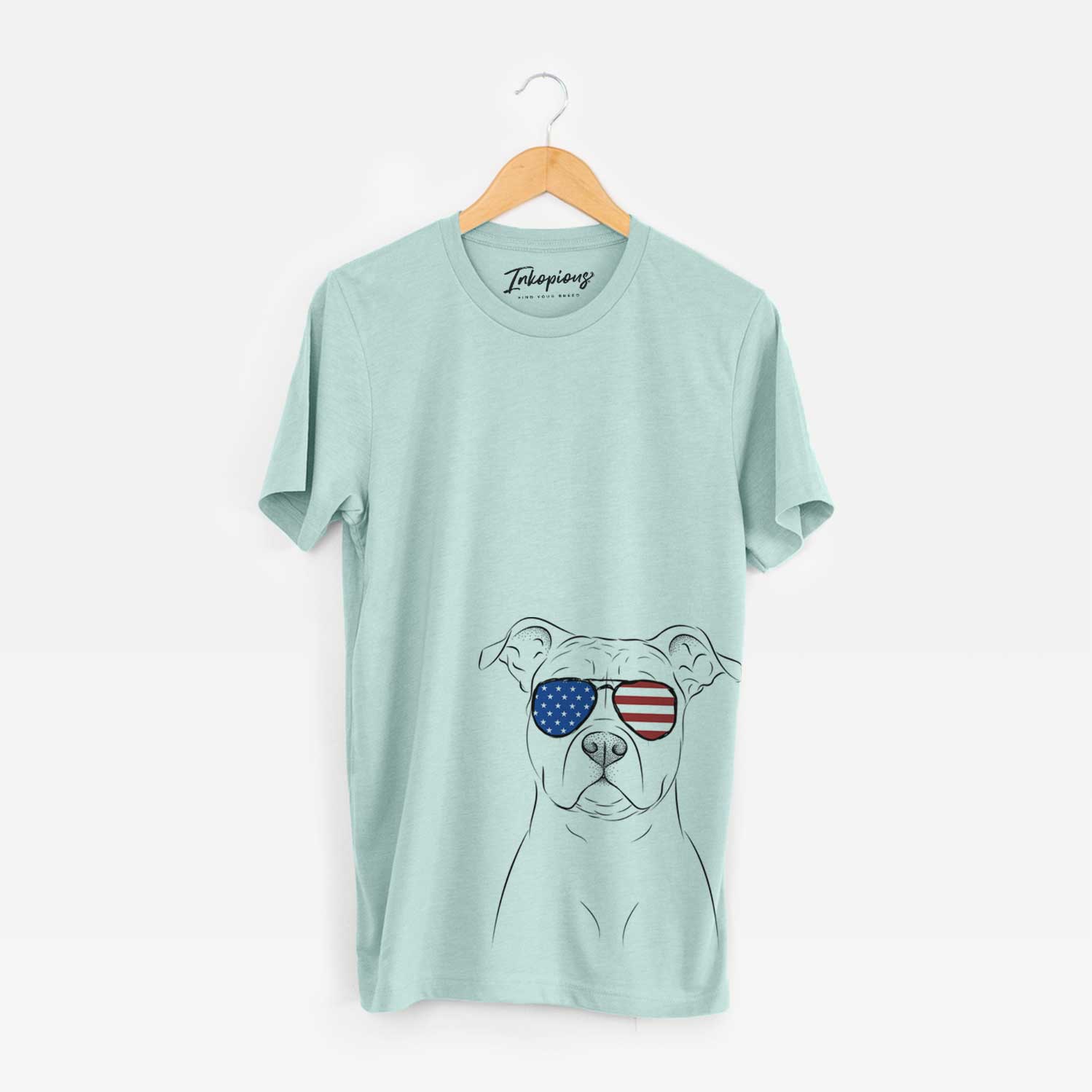 USA Jethro the American Staffordshire Terrier - Unisex Crewneck