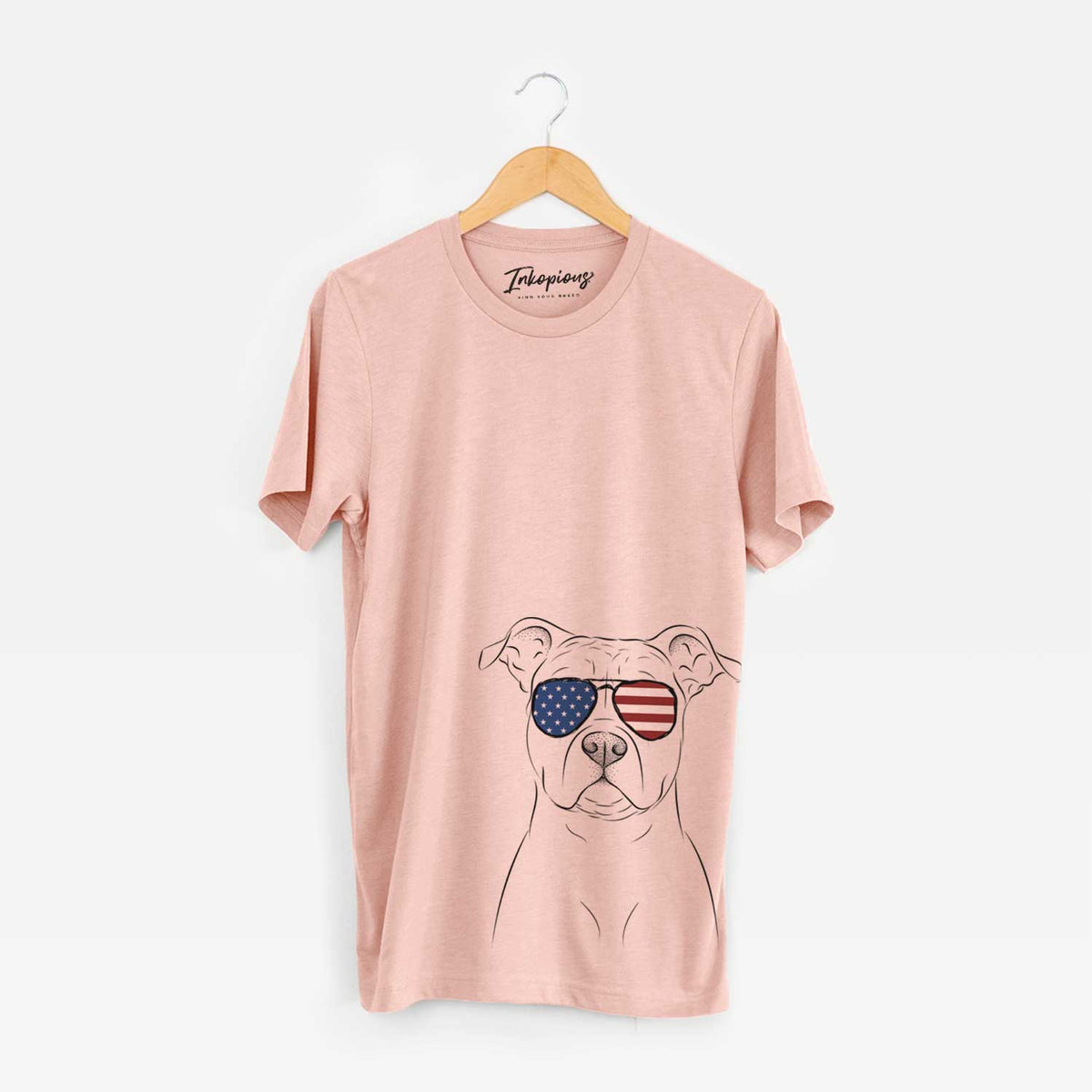 USA Jethro the American Staffordshire Terrier - Unisex Crewneck