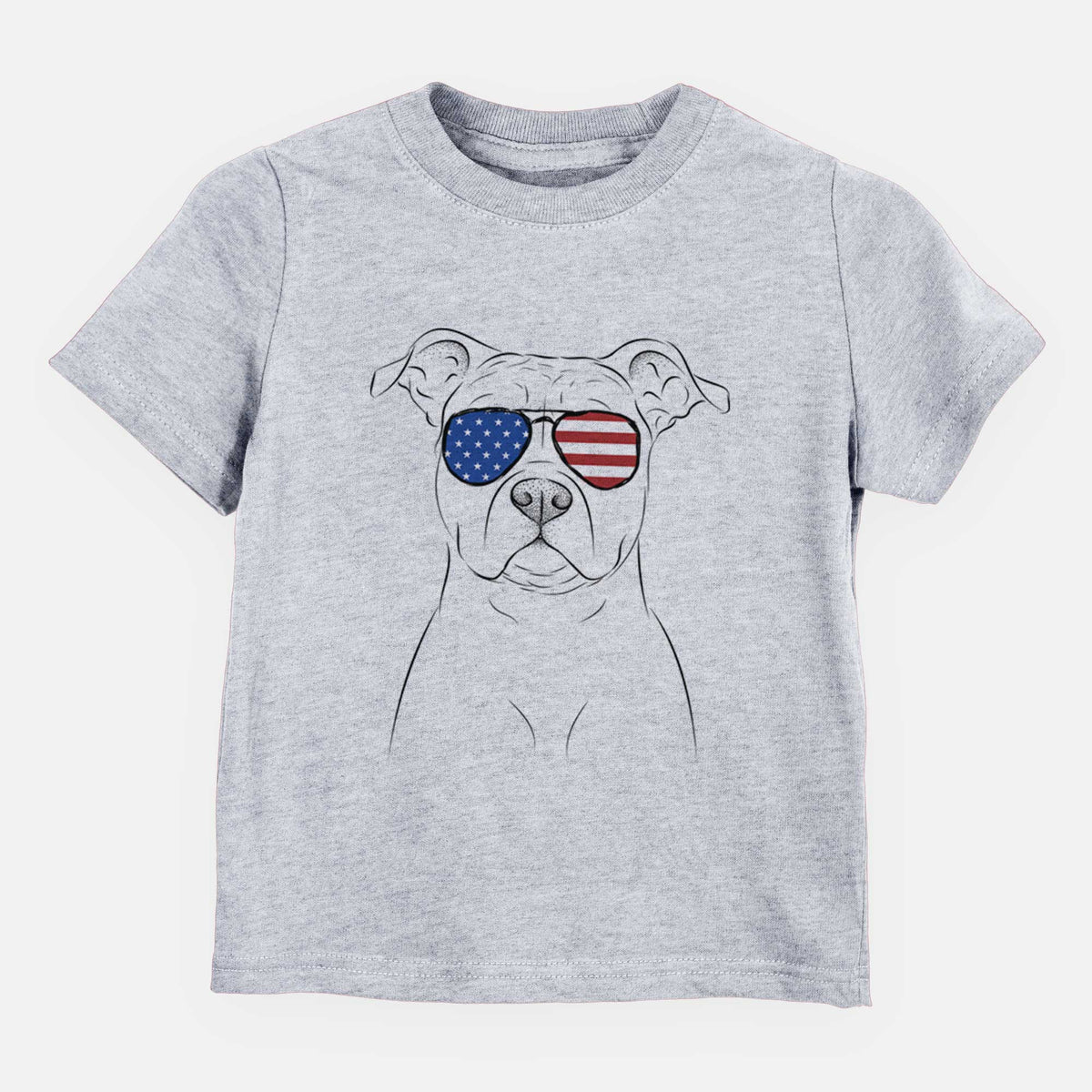 USA Jethro the American Staffordshire Terrier - Kids/Youth/Toddler Shirt