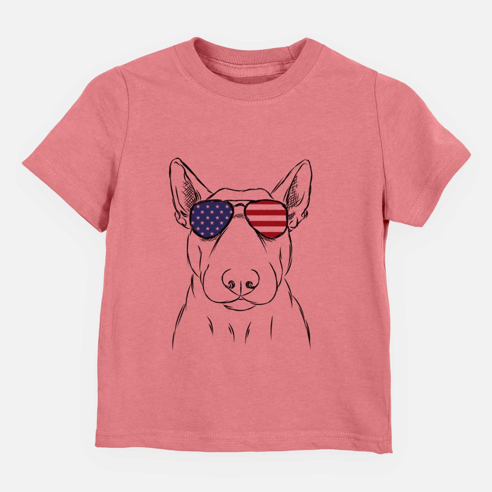 USA Jett the Bull Terrier - Kids/Youth/Toddler Shirt