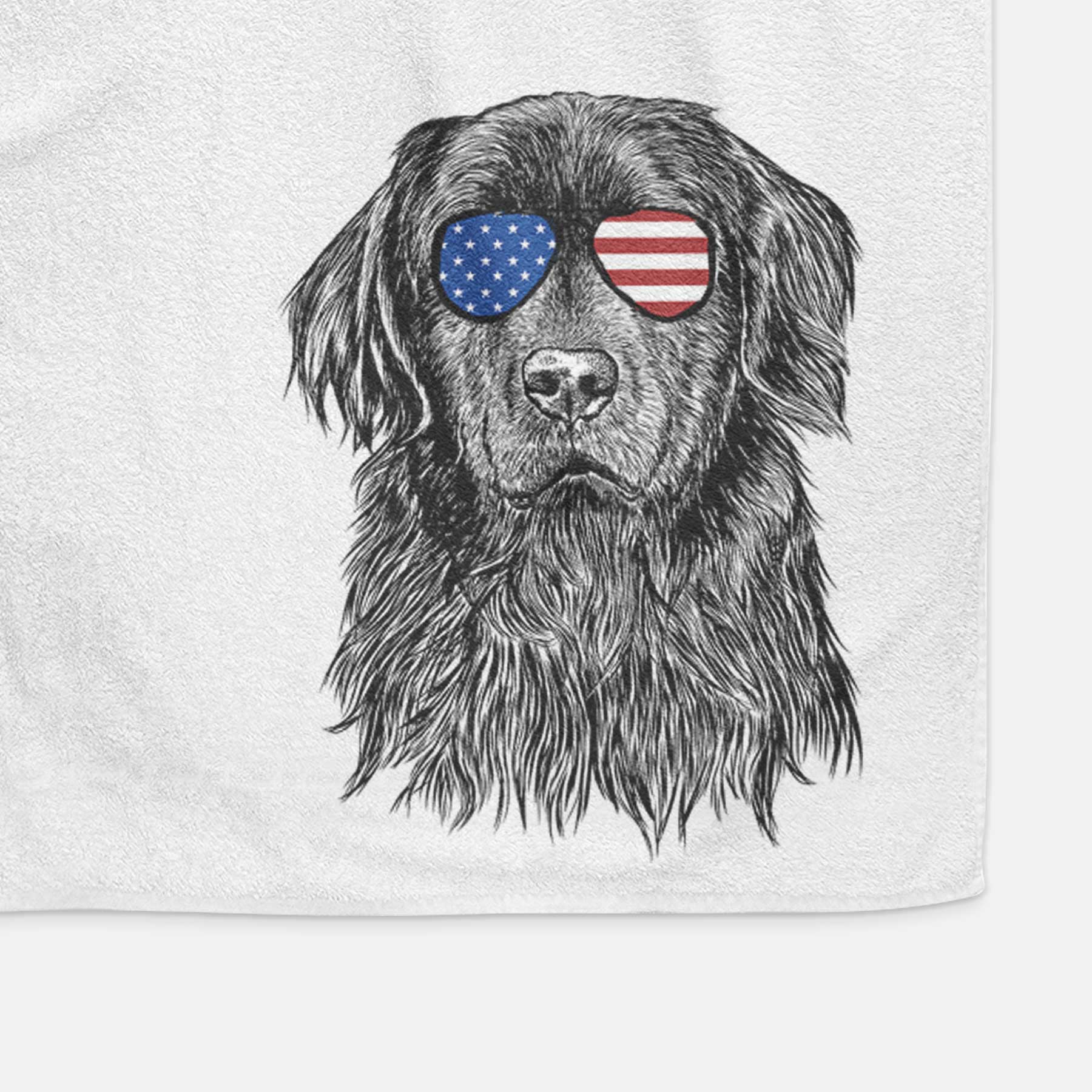 Jinx the Newfoundland Decorative Hand Towel