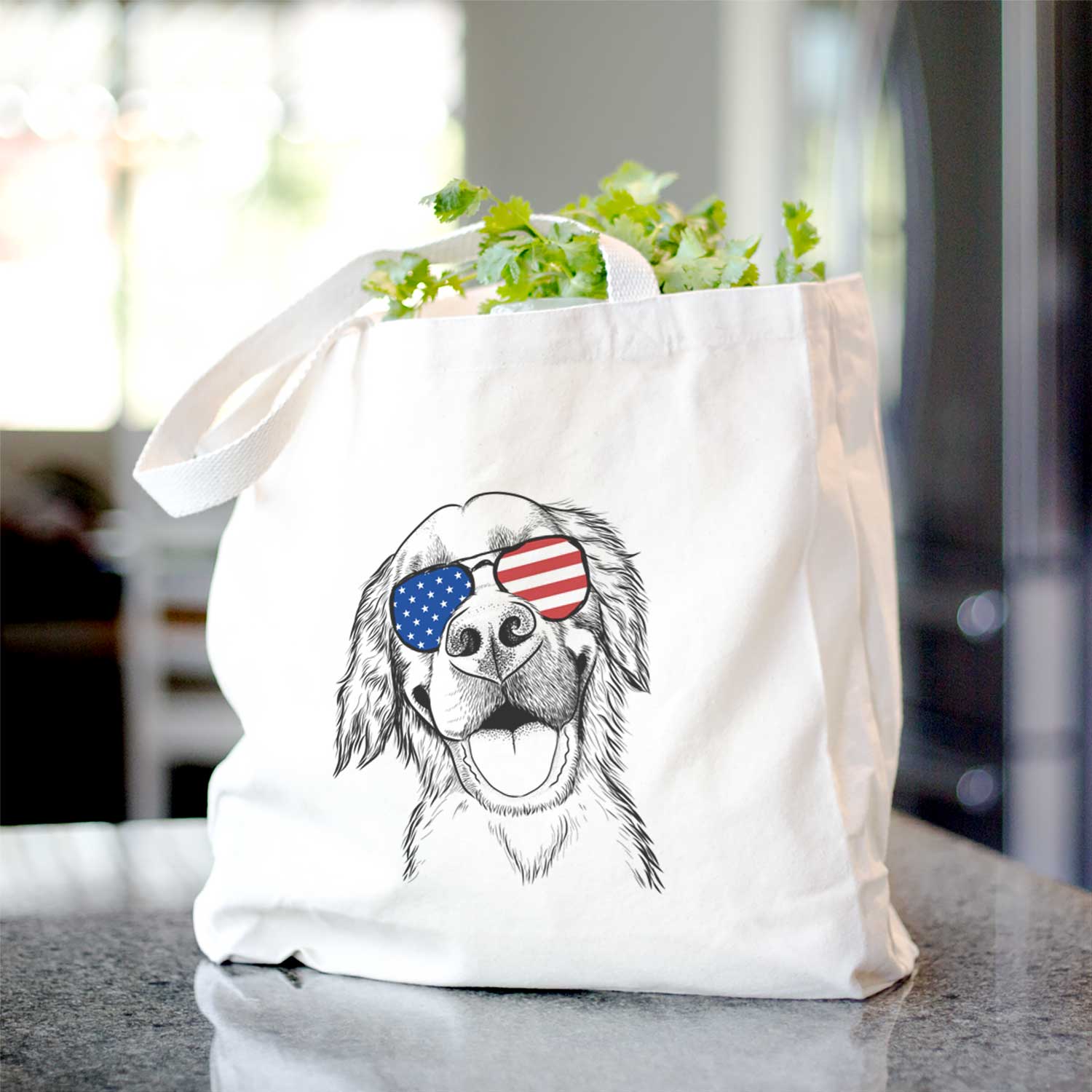 Jordy the Golden Retriever - Tote Bag