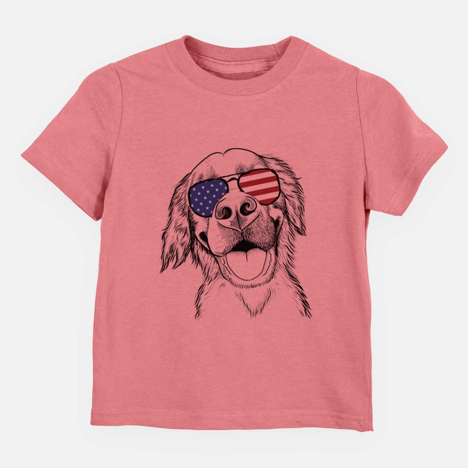 USA Jordy the Golden Retriever - Kids/Youth/Toddler Shirt