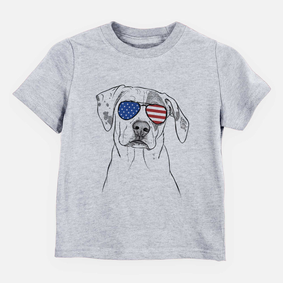 USA Julio the Dogo Argentino Mix - Kids/Youth/Toddler Shirt