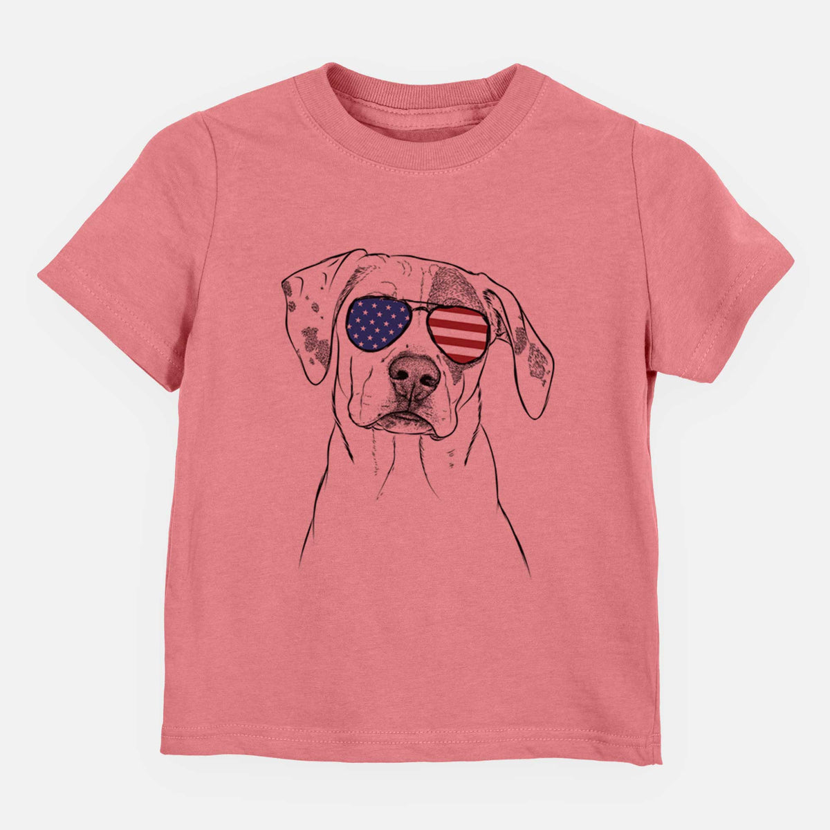 USA Julio the Dogo Argentino Mix - Kids/Youth/Toddler Shirt