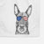 Juno the Belgian Malinois Decorative Hand Towel