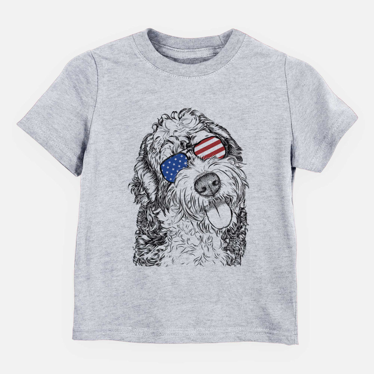USA Kaci the Bernedoodle - Kids/Youth/Toddler Shirt