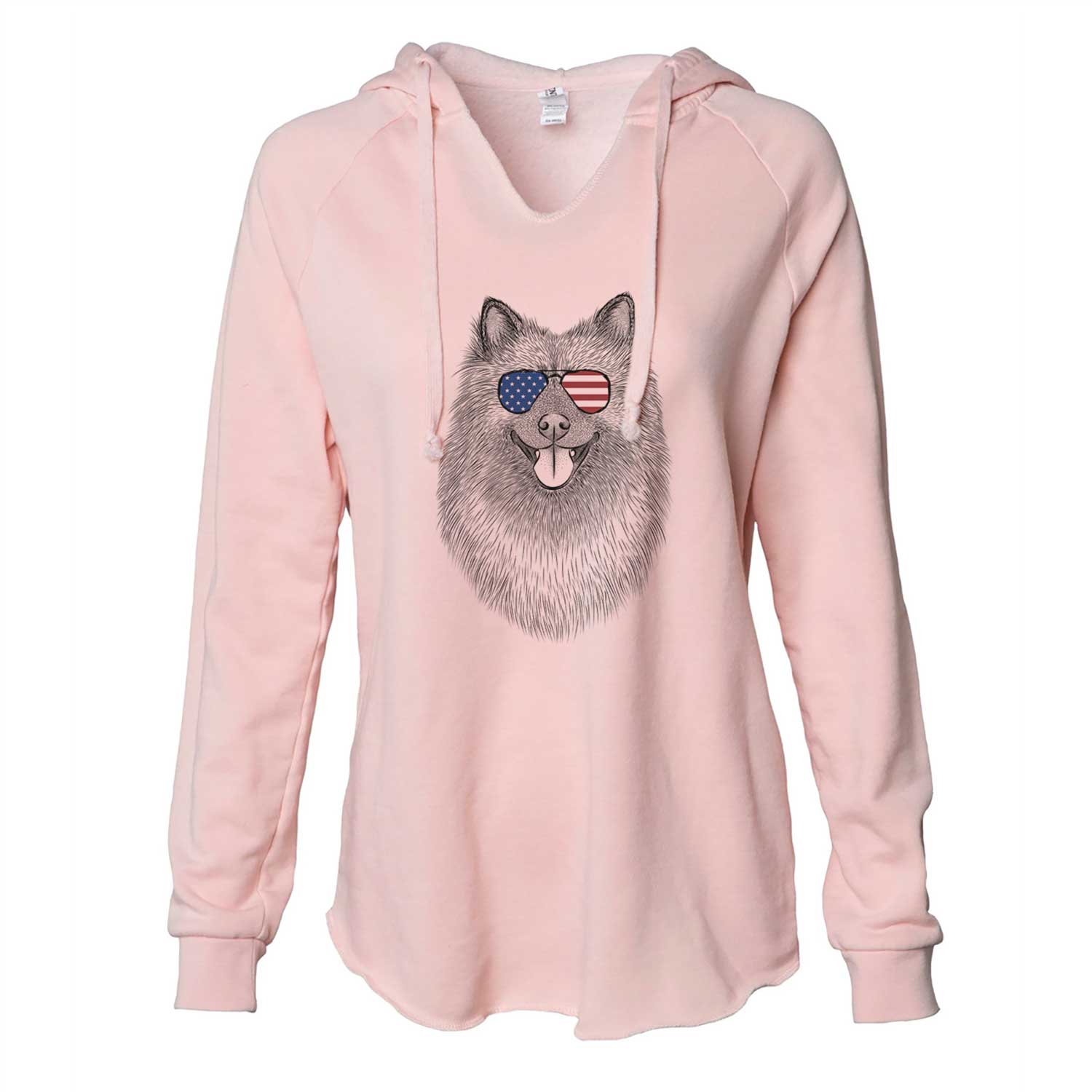 USA Kai the Keeshond - Cali Wave Hooded Sweatshirt