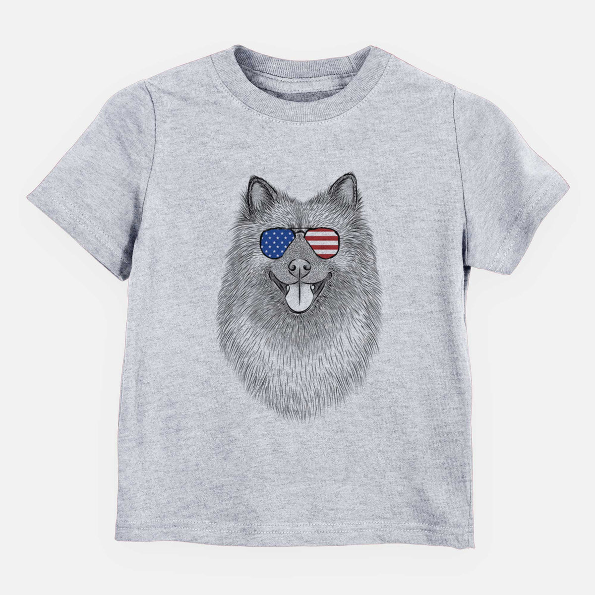 USA Kai the Keeshond - Kids/Youth/Toddler Shirt