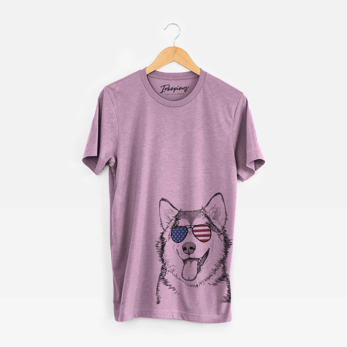 USA Kaskae the Alaskan Malamute - Unisex Crewneck