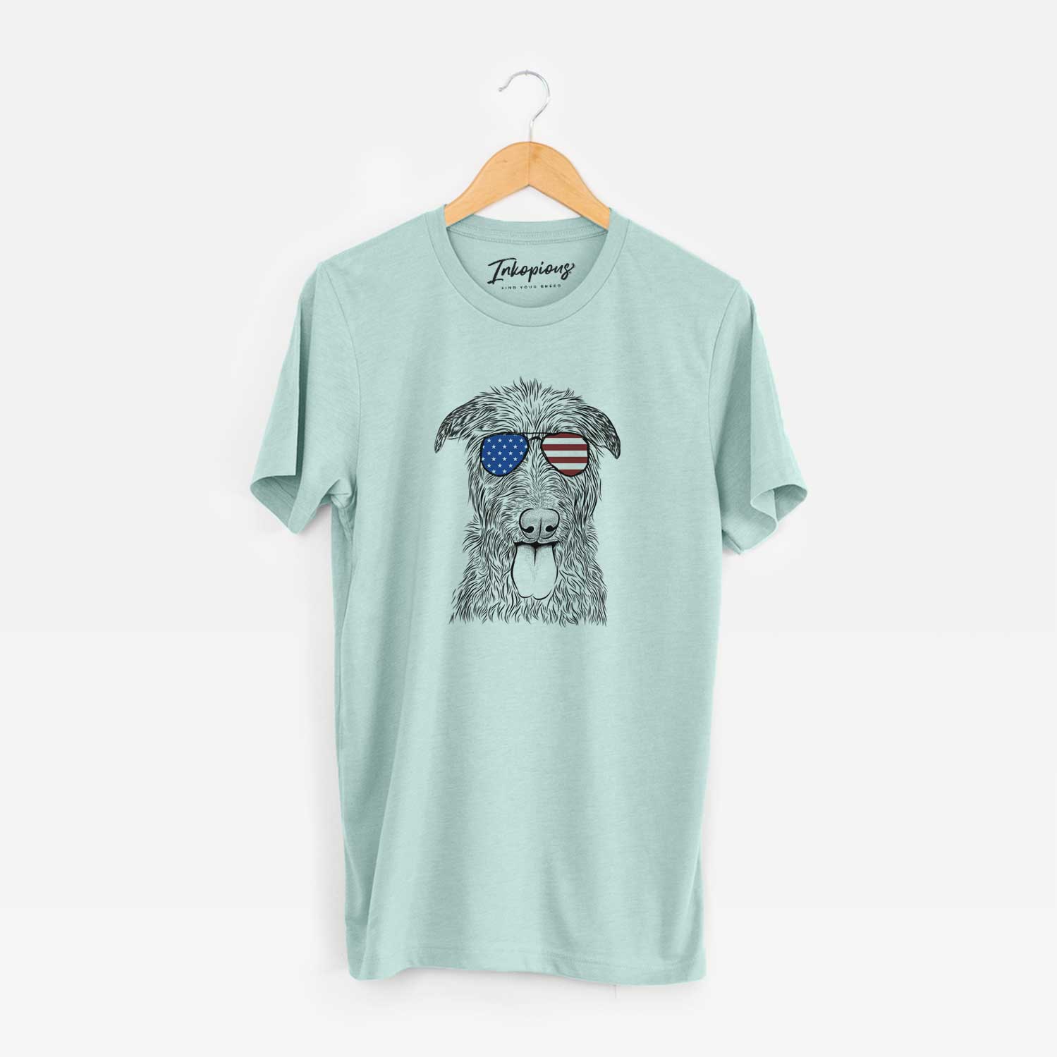 USA Keeva the Irish Wolfhound - Unisex Crewneck