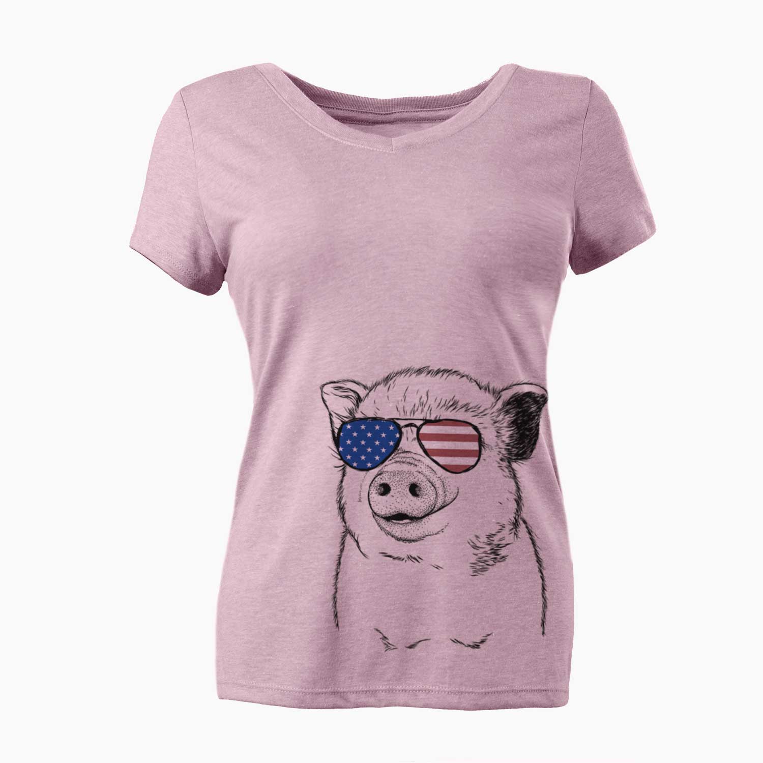 USA Kevin the Spotted Pig - Women's Perfect V-neck Shirt