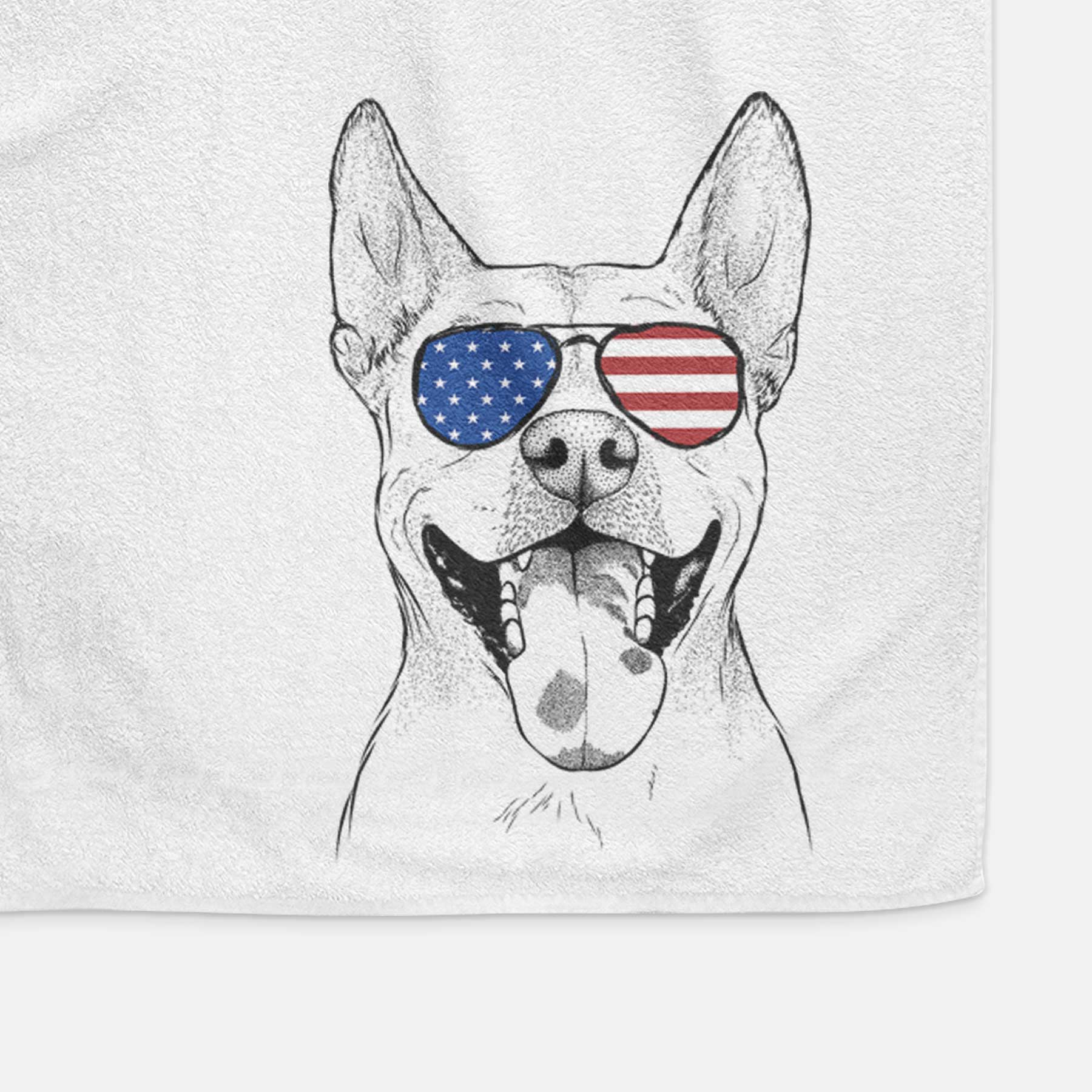 Khaleesi the Carolina Dog Decorative Hand Towel