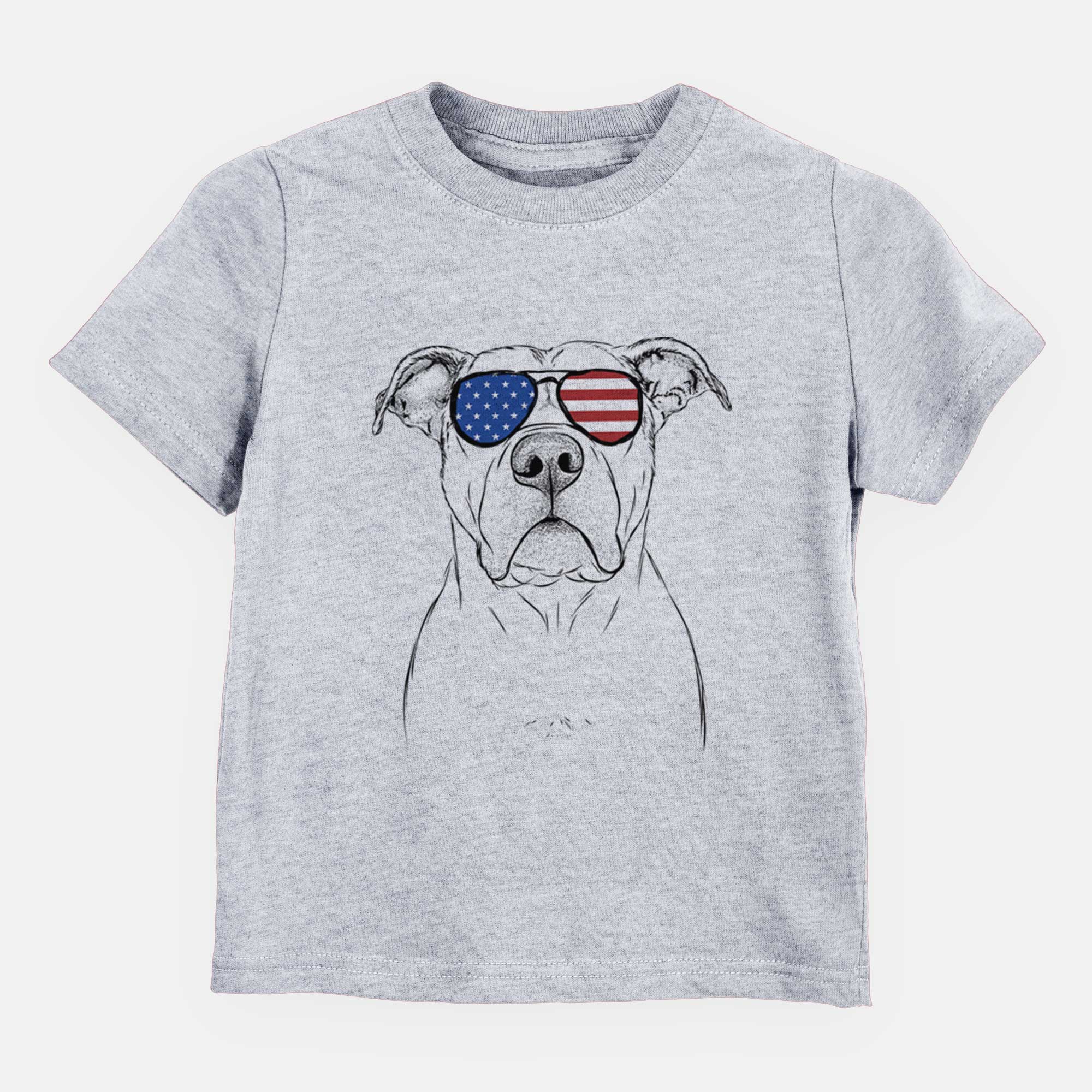 USA KiaOra the Pitbull Mix - Kids/Youth/Toddler Shirt