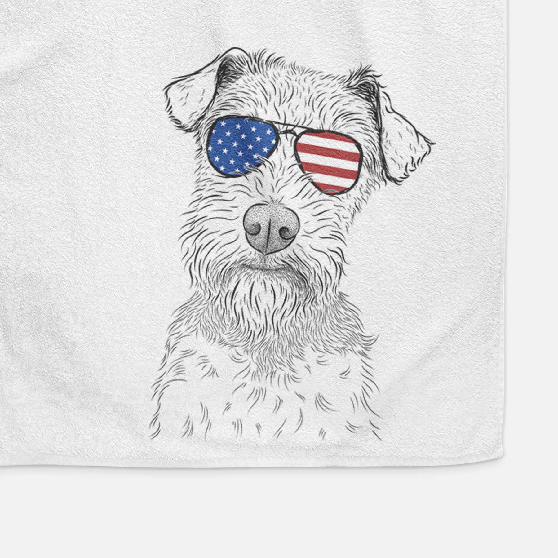 Kiara the Welsh Terrier Decorative Hand Towel