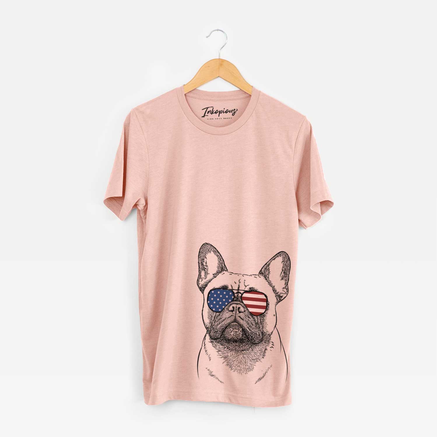 USA Kingsleigh the French Bulldog - Unisex Crewneck