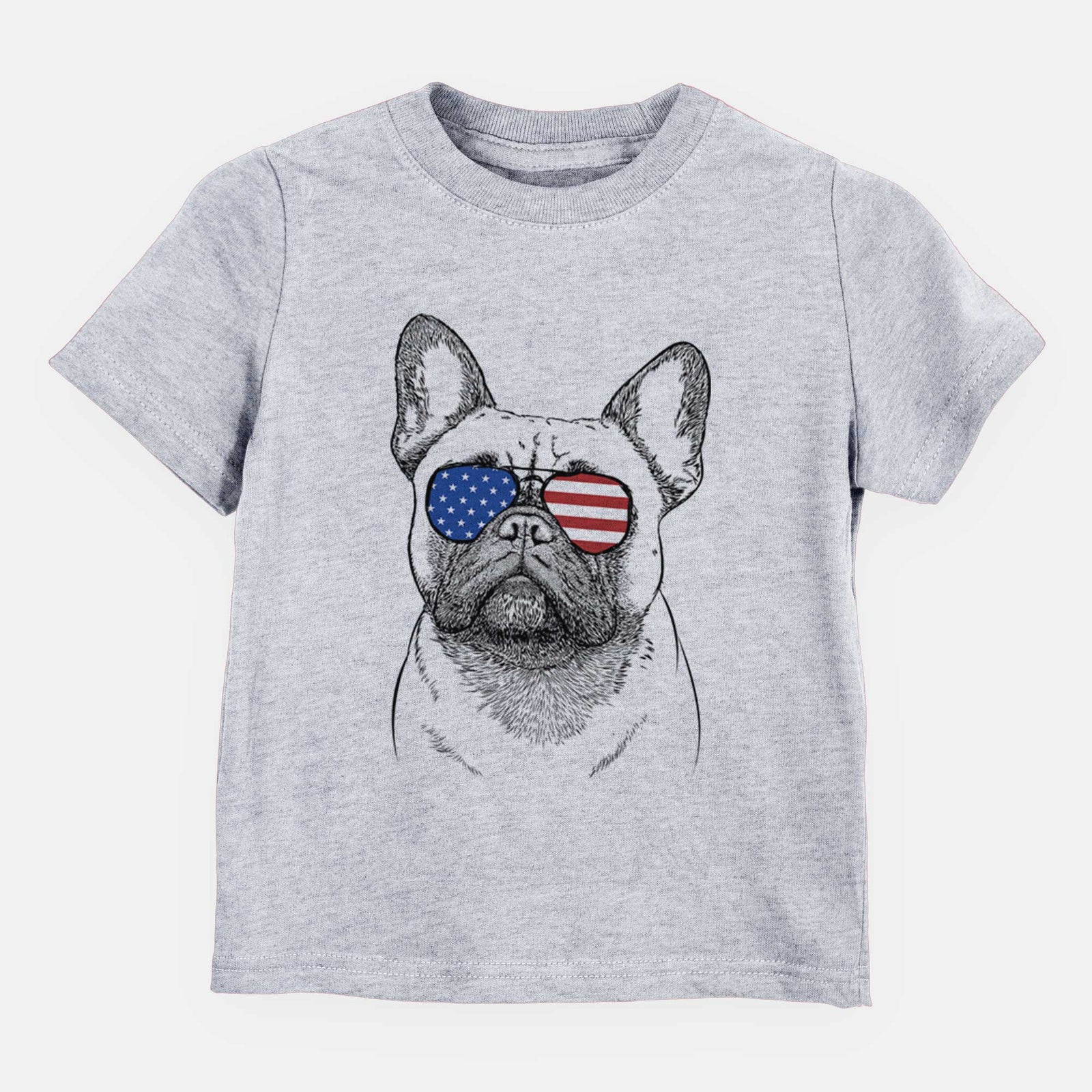 USA Kingsleigh the French Bulldog - Kids/Youth/Toddler Shirt