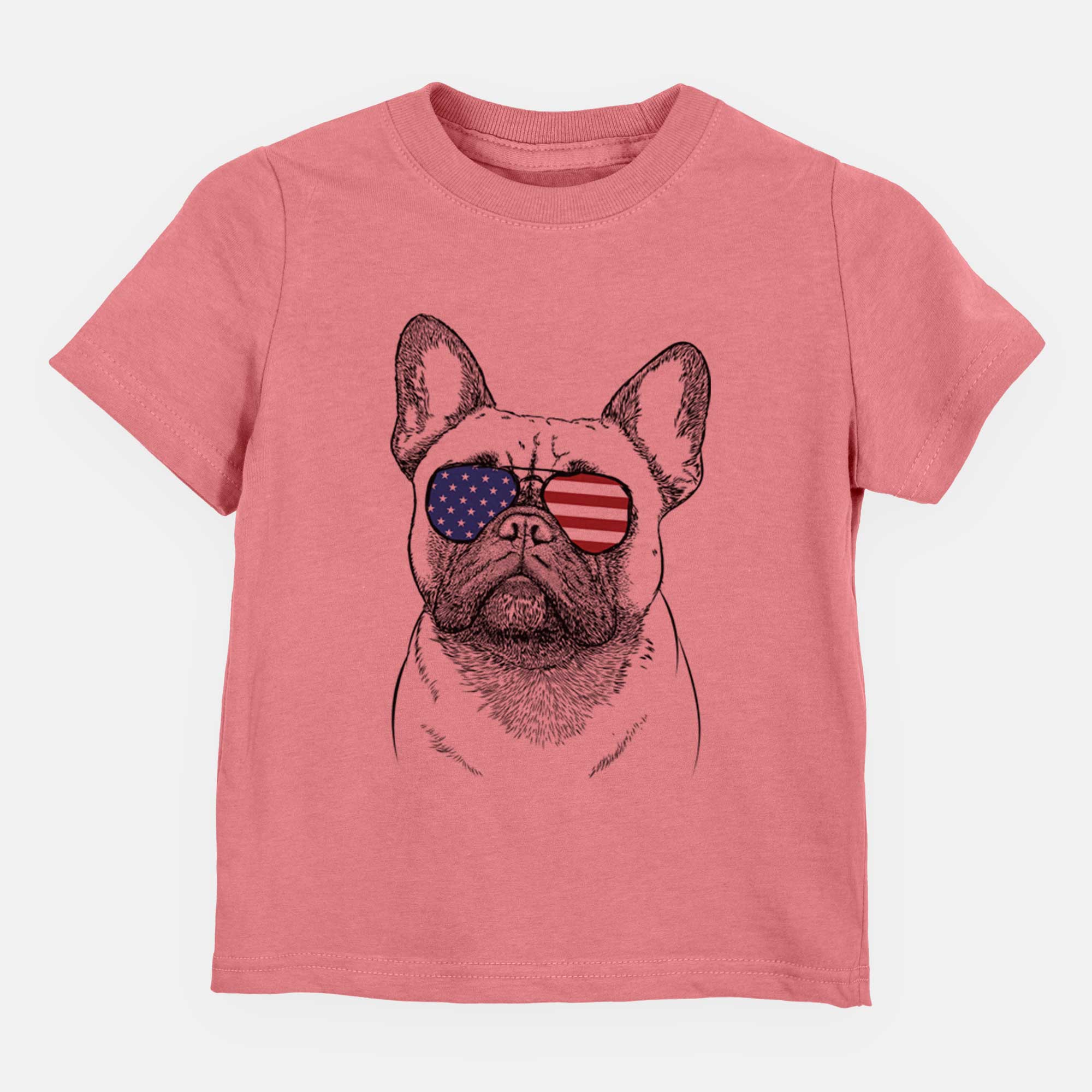 USA Kingsleigh the French Bulldog - Kids/Youth/Toddler Shirt