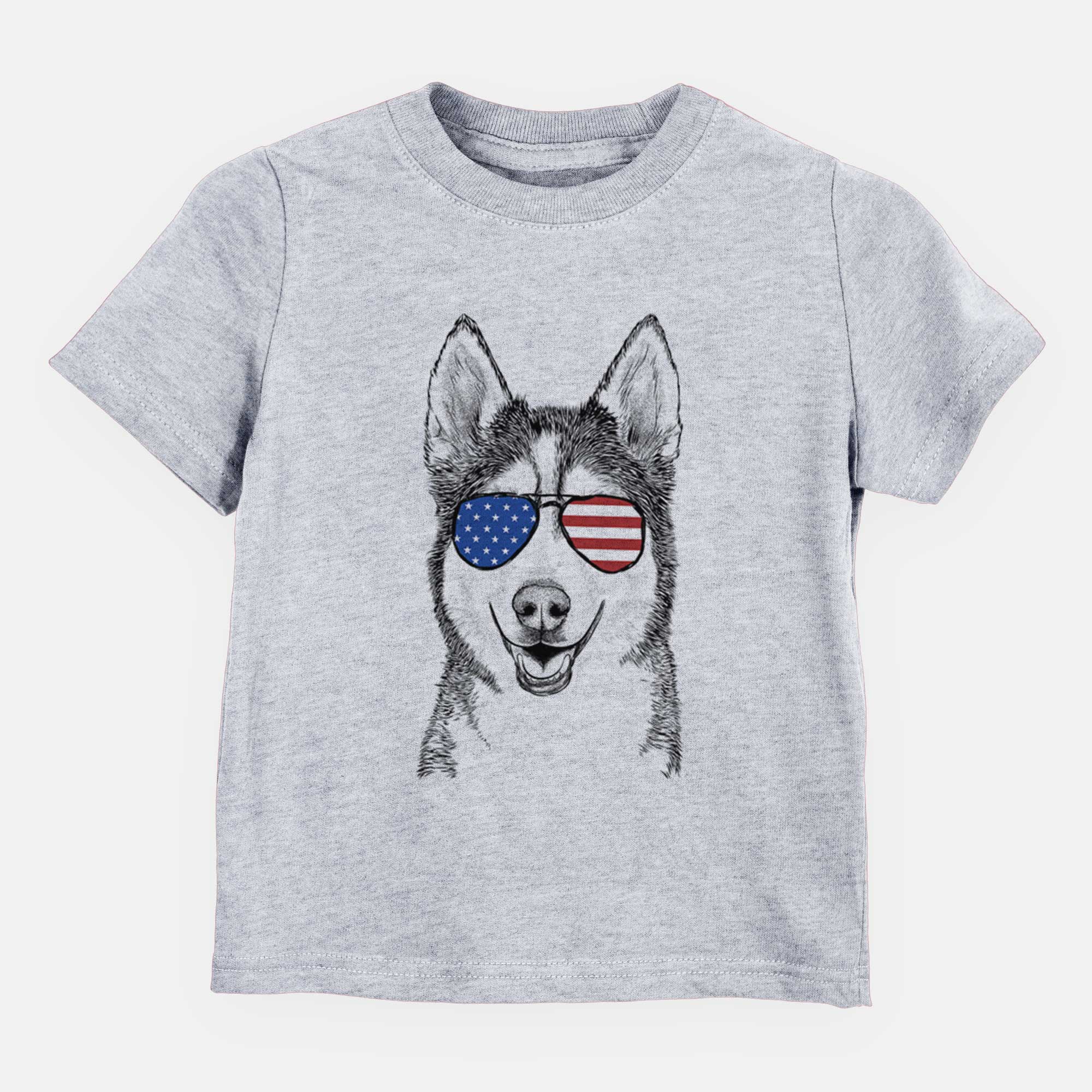 USA Kira the Siberian Husky - Kids/Youth/Toddler Shirt