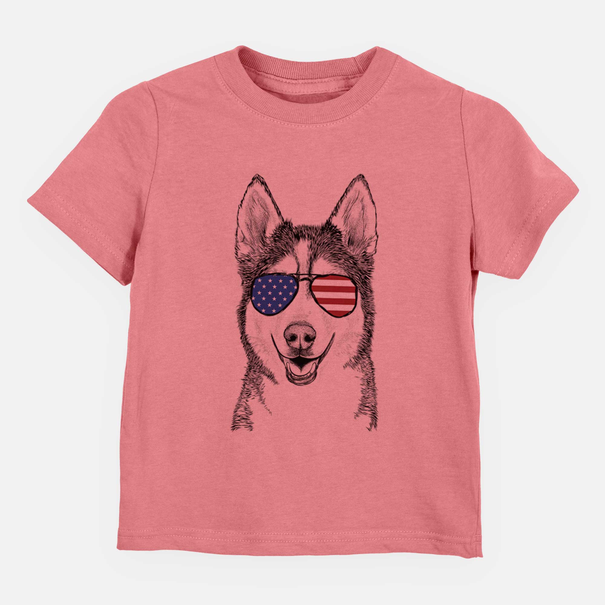 USA Kira the Siberian Husky - Kids/Youth/Toddler Shirt