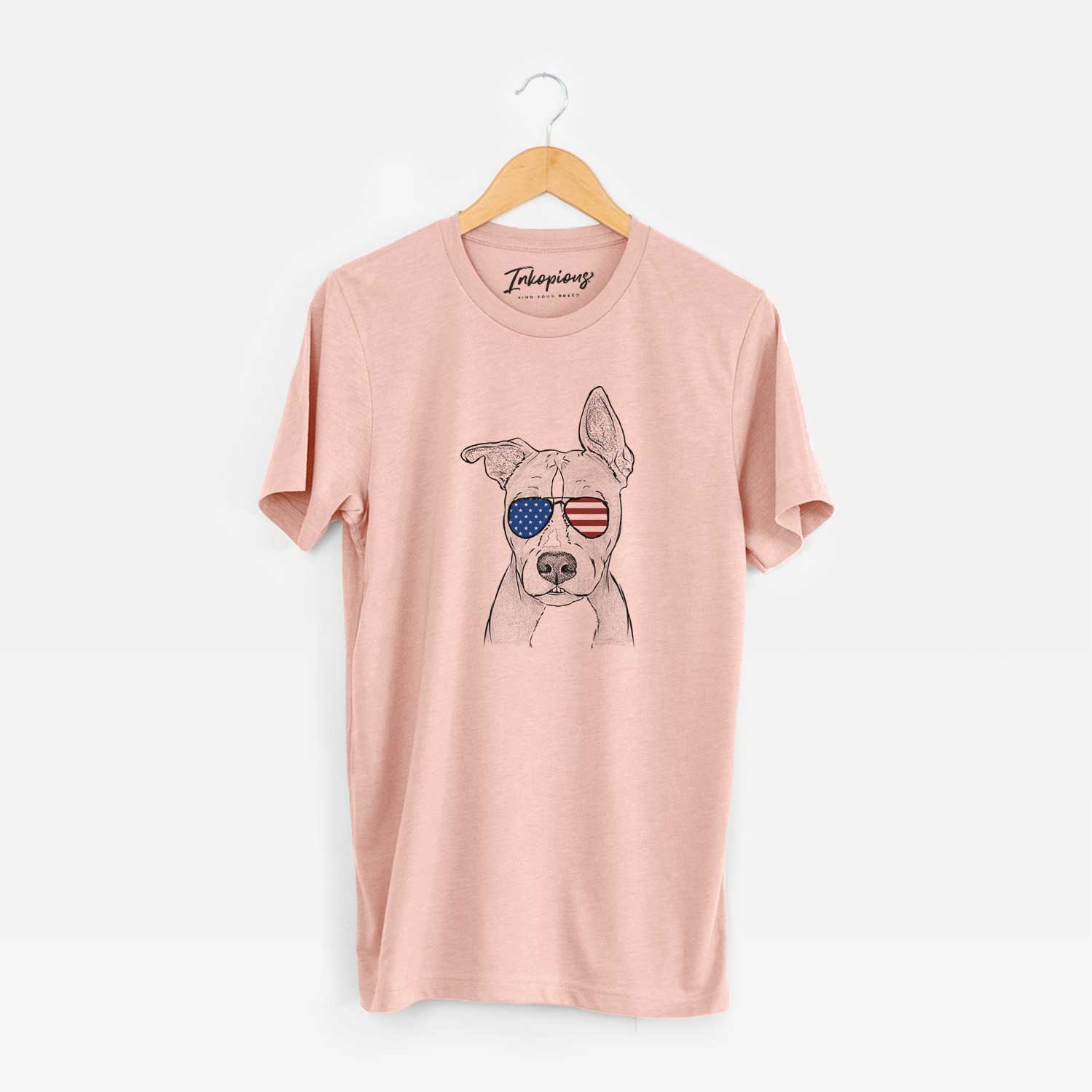 USA Kisses the Pitbull - Unisex Crewneck