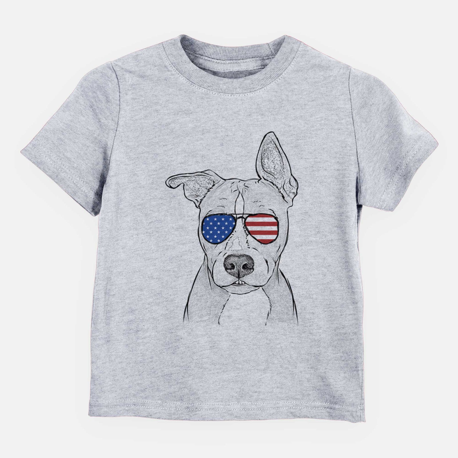 USA Kisses the Pitbull - Kids/Youth/Toddler Shirt