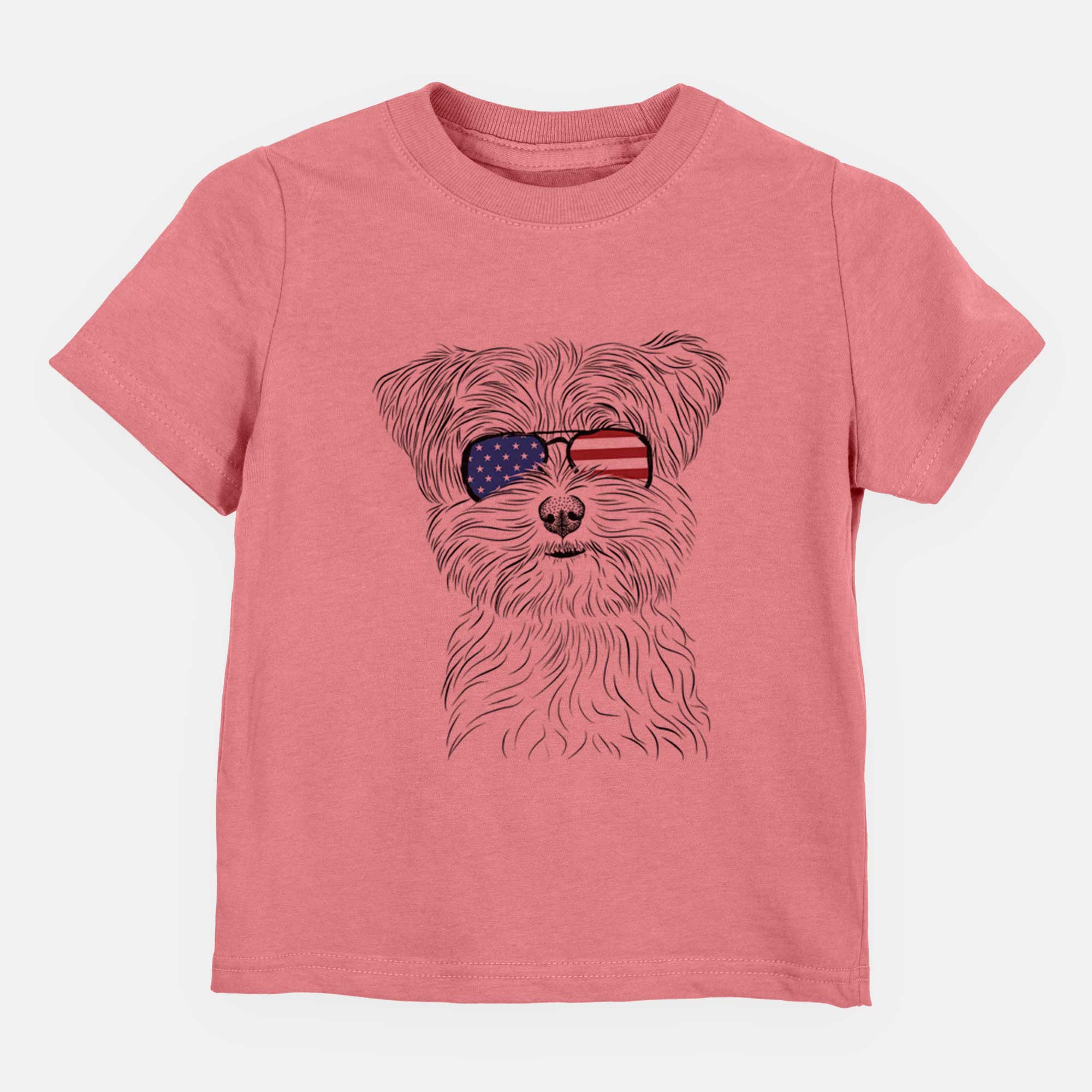 USA Kiwi the Morkie - Kids/Youth/Toddler Shirt