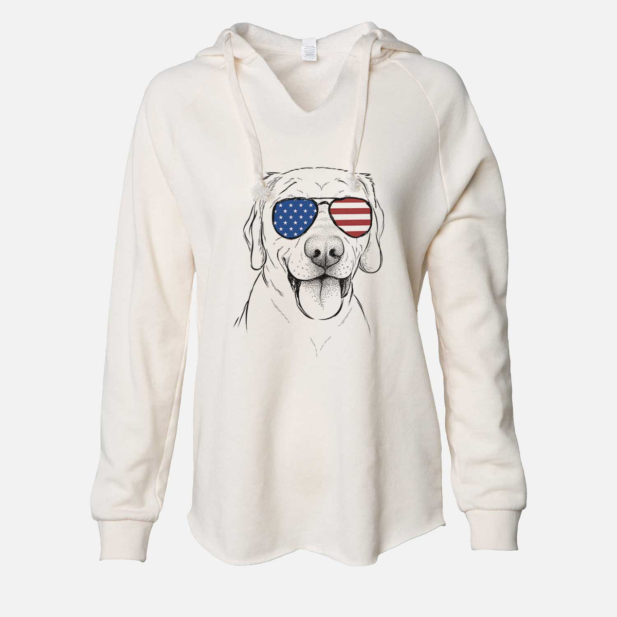 USA Klay the Labrador Retriever - Cali Wave Hooded Sweatshirt