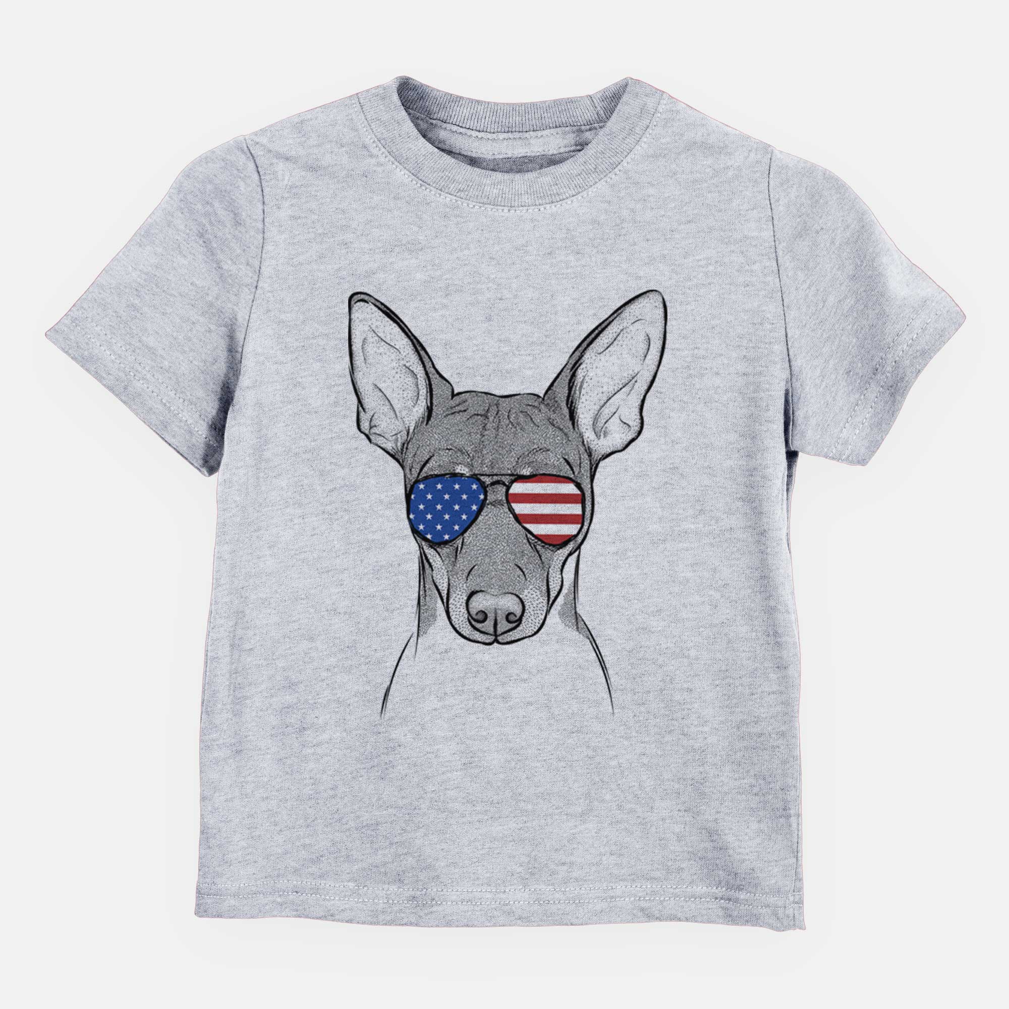 USA Knox the Rat Terrier - Kids/Youth/Toddler Shirt