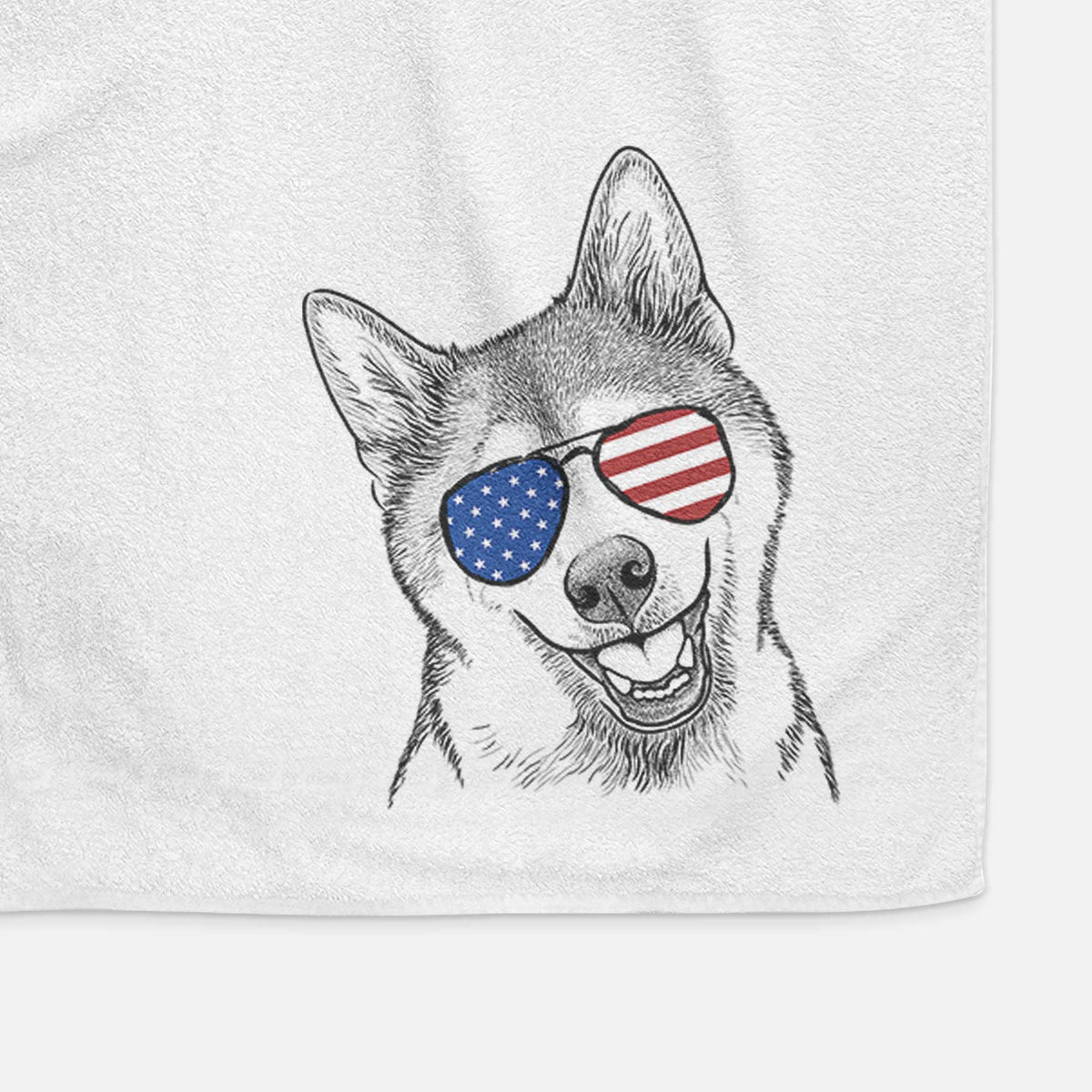 Koby the Shiba Inu Decorative Hand Towel