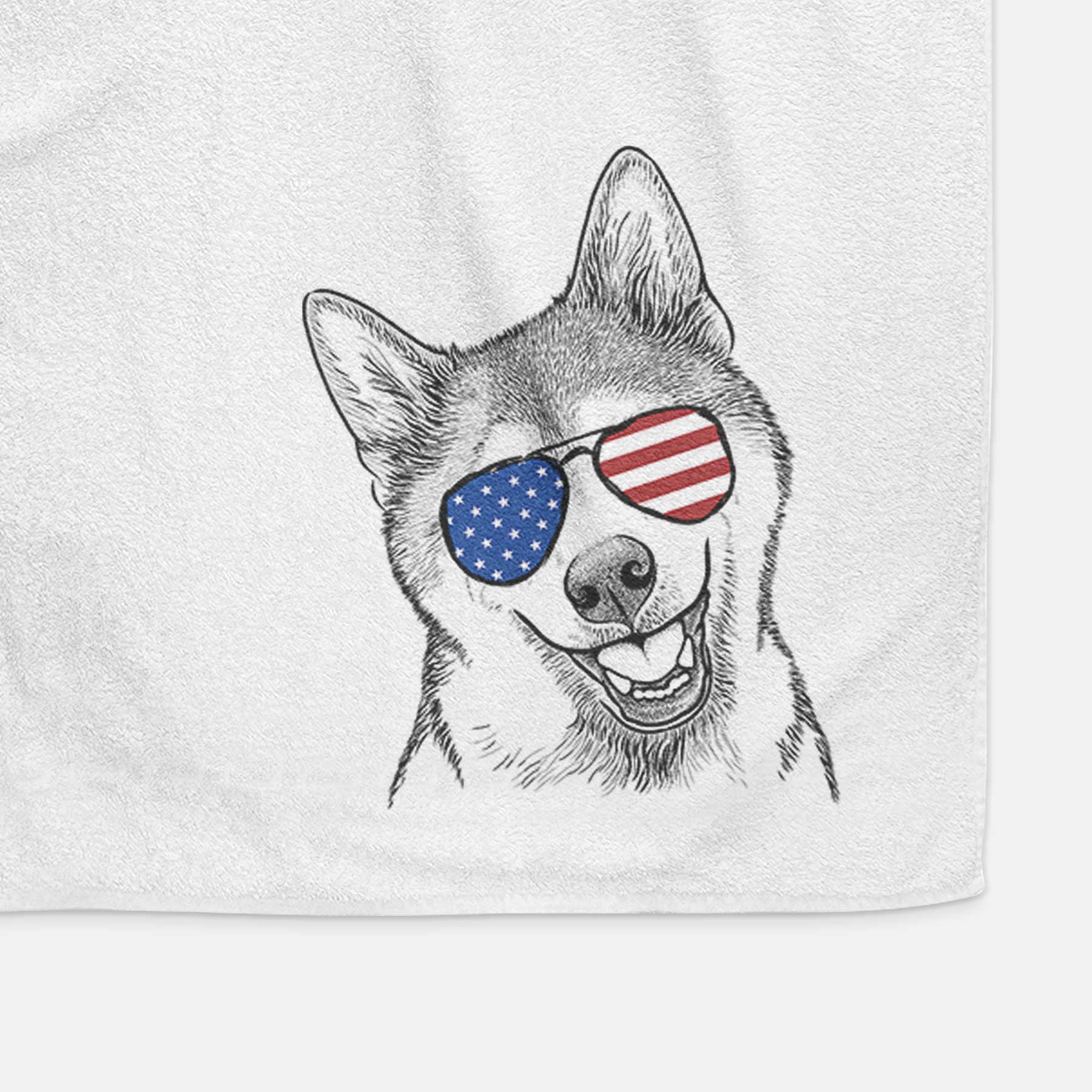 Koby the Shiba Inu Decorative Hand Towel