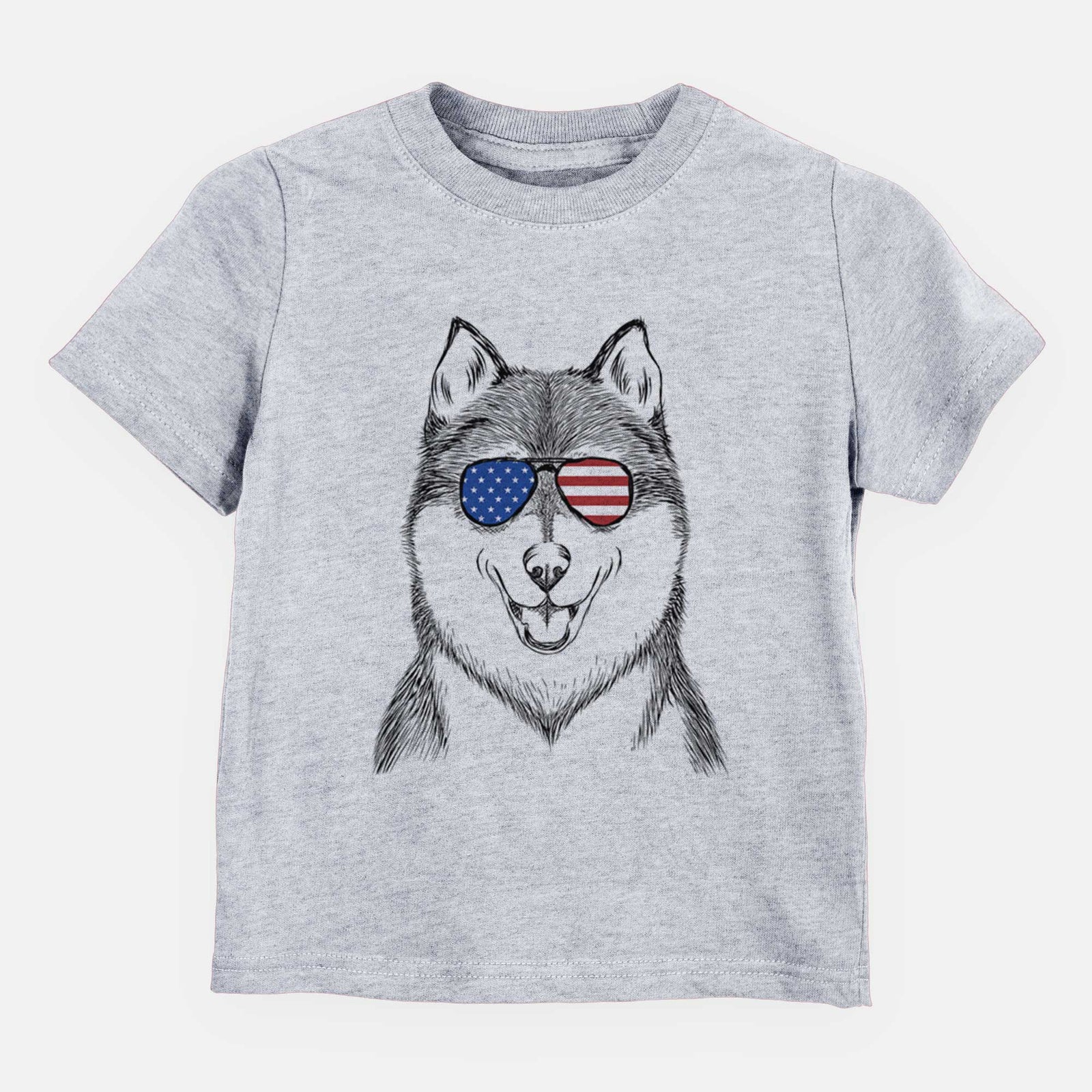 USA Koda the Siberian Husky - Kids/Youth/Toddler Shirt