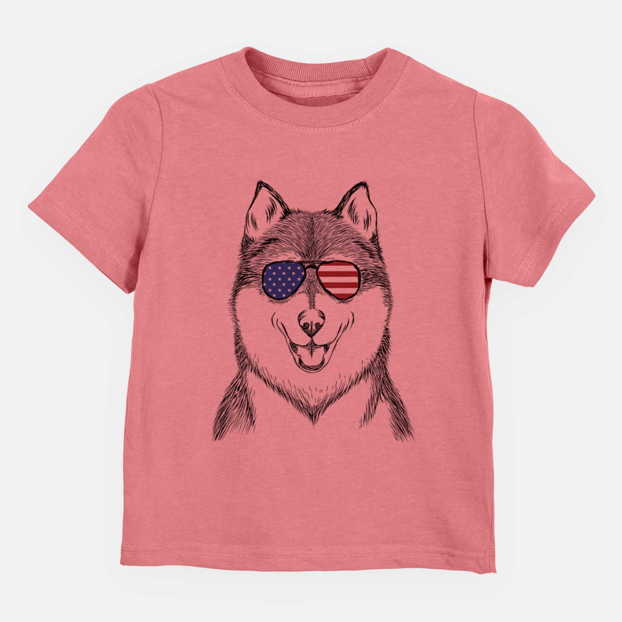 USA Koda the Siberian Husky - Kids/Youth/Toddler Shirt