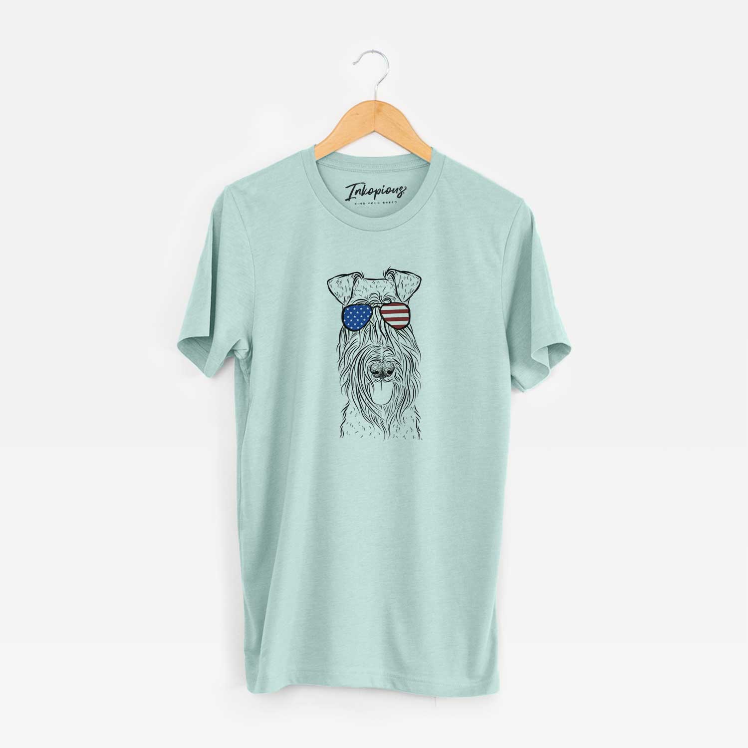 USA Kricket the Kerry Blue Terrier - Unisex Crewneck