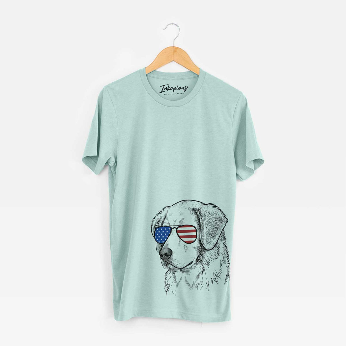 USA Kula the Golden Retriever - Unisex Crewneck